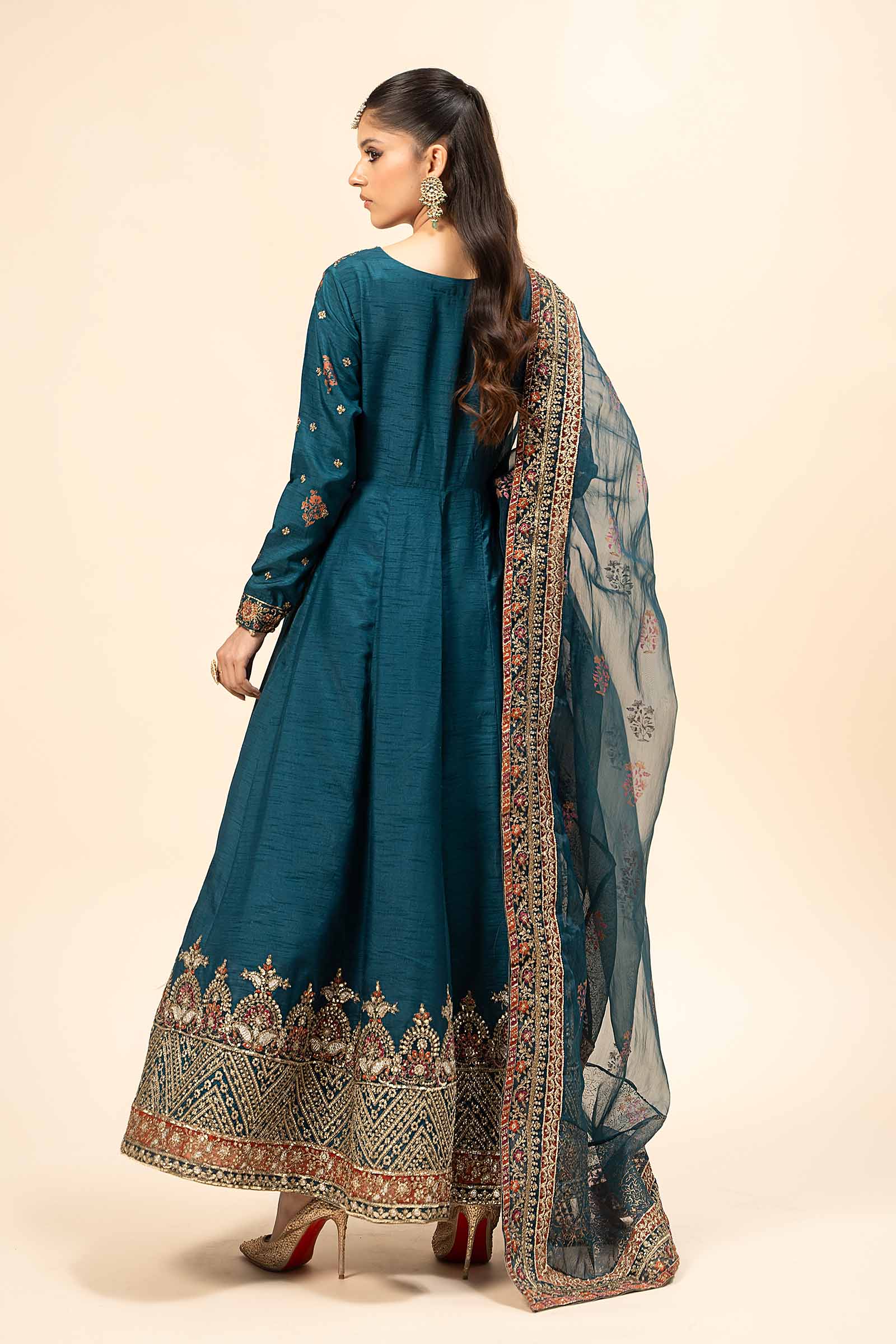 Maira B | Ready to Wear | SF-W24-65 -  Maria B Luxury Formals -  House of Maryam