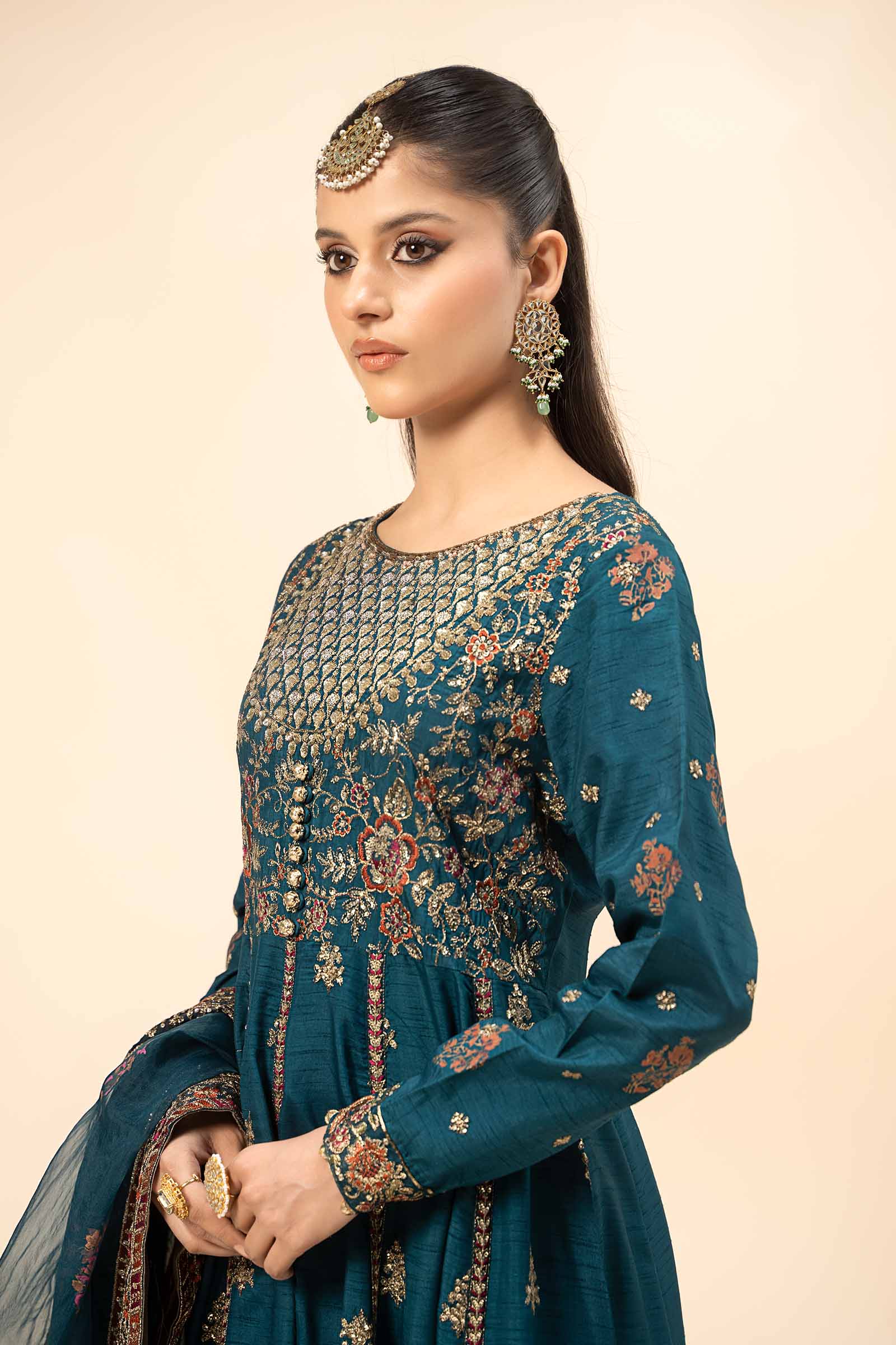 Maira B | Ready to Wear | SF-W24-65 -  Maria B Luxury Formals -  House of Maryam