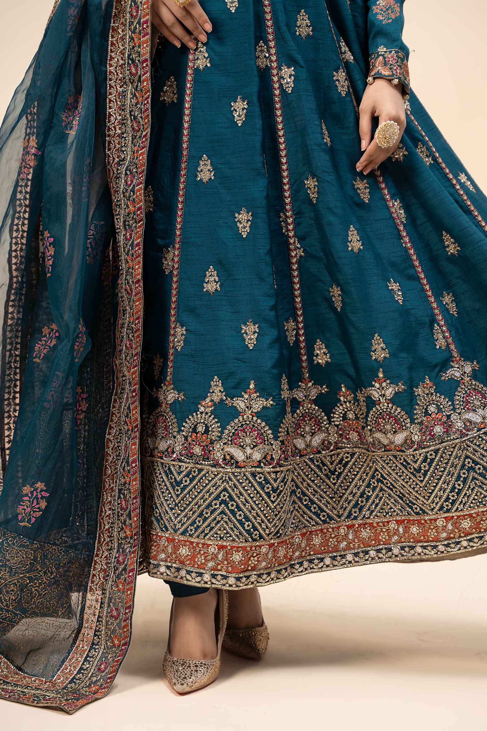 Maira B | Ready to Wear | SF-W24-65 -  Maria B Luxury Formals -  House of Maryam