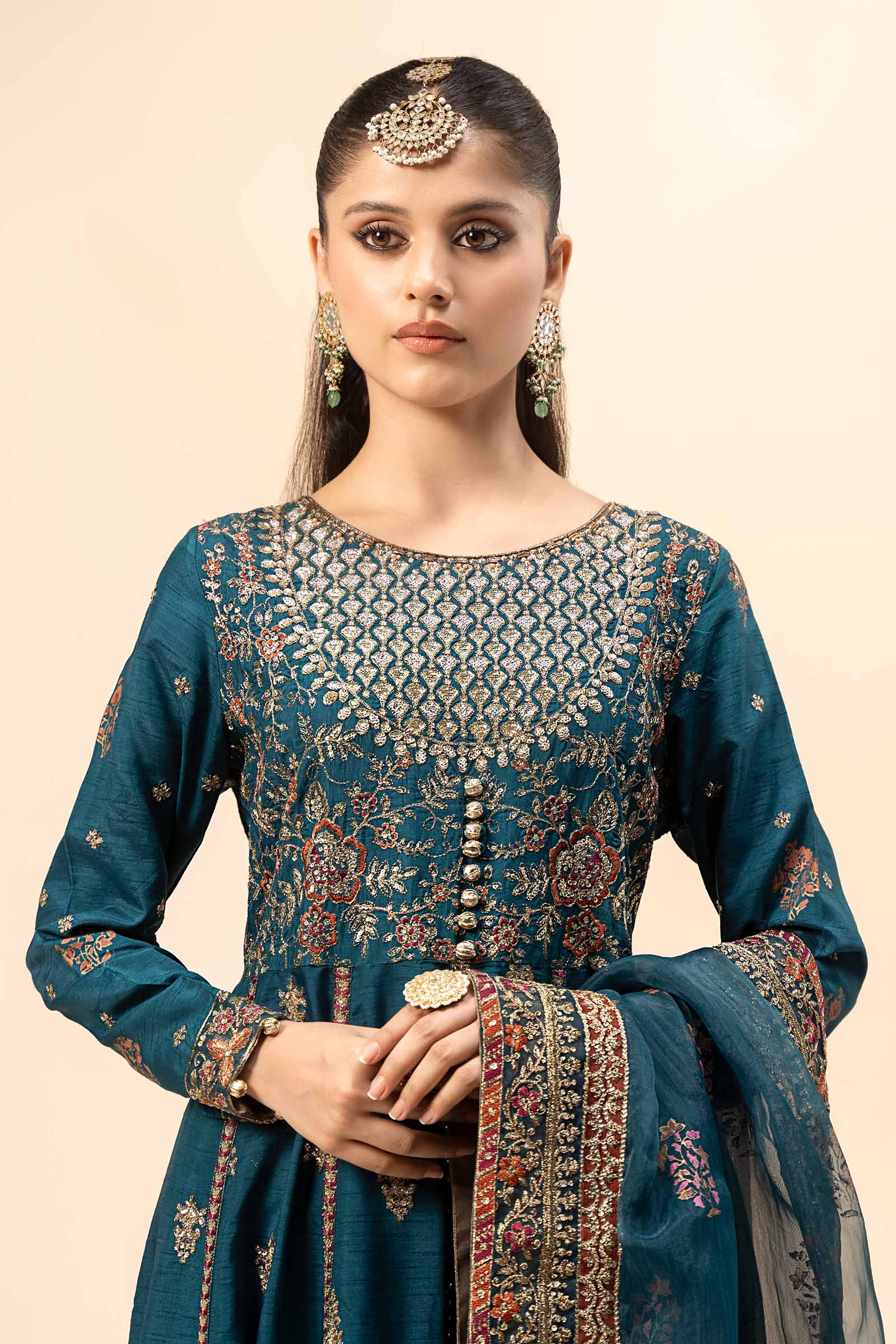 Maira B | Ready to Wear | SF-W24-65 -  Maria B Luxury Formals -  House of Maryam