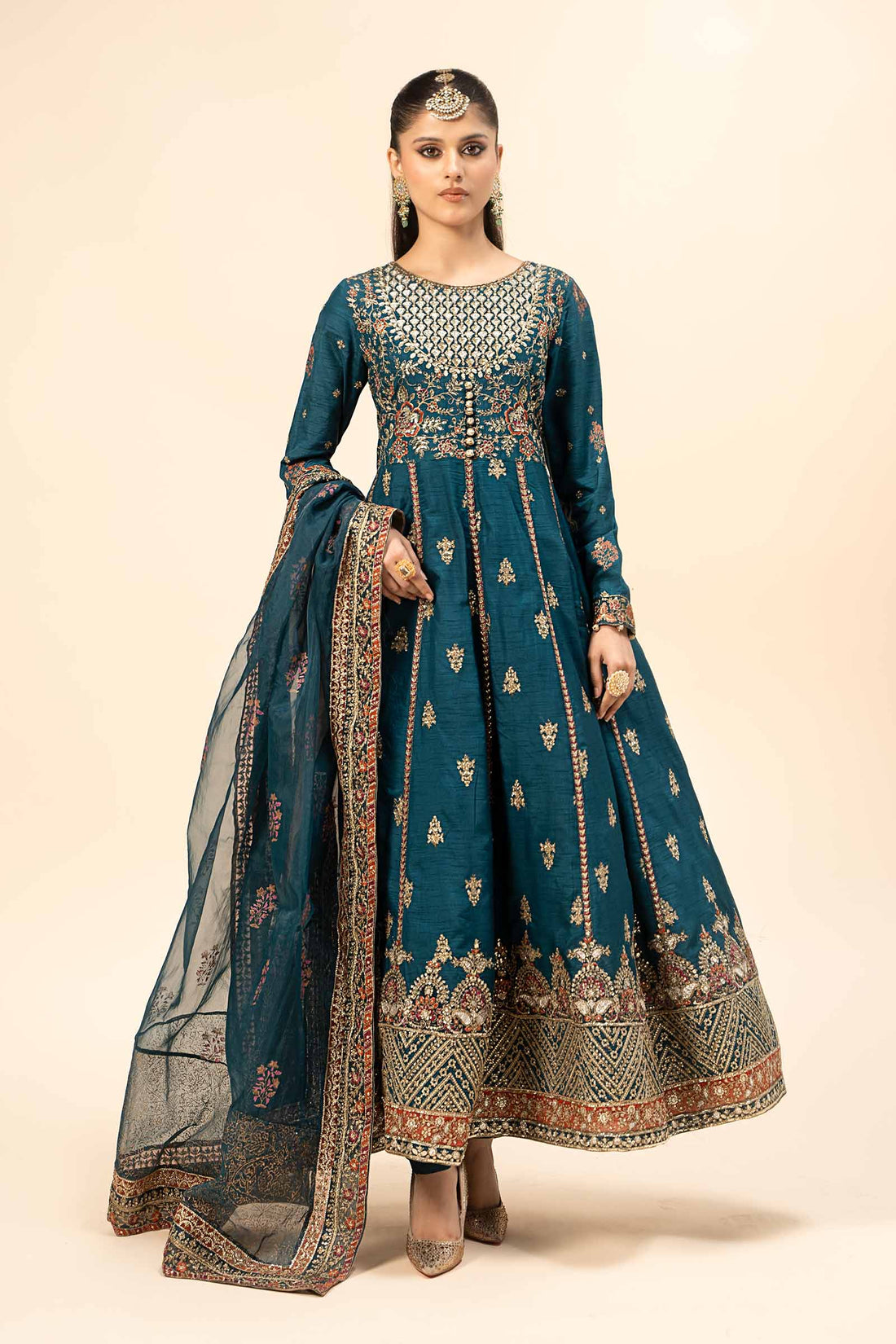 Maira B | Ready to Wear | SF-W24-65 -  Maria B Luxury Formals -  House of Maryam