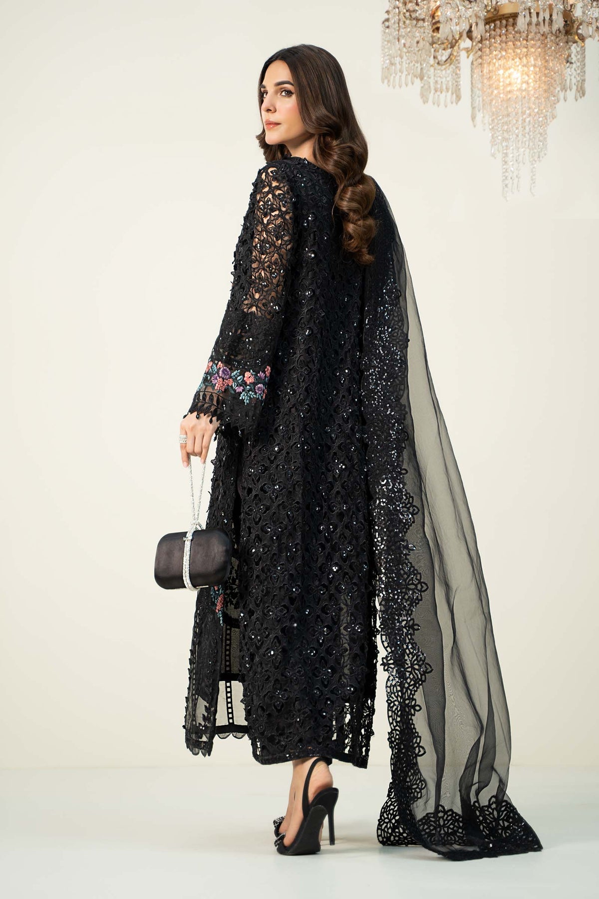 Maria B | Formal Wears | SF-W24-69 -  Maria B Formal - Original Designer Dress - House of Maryam