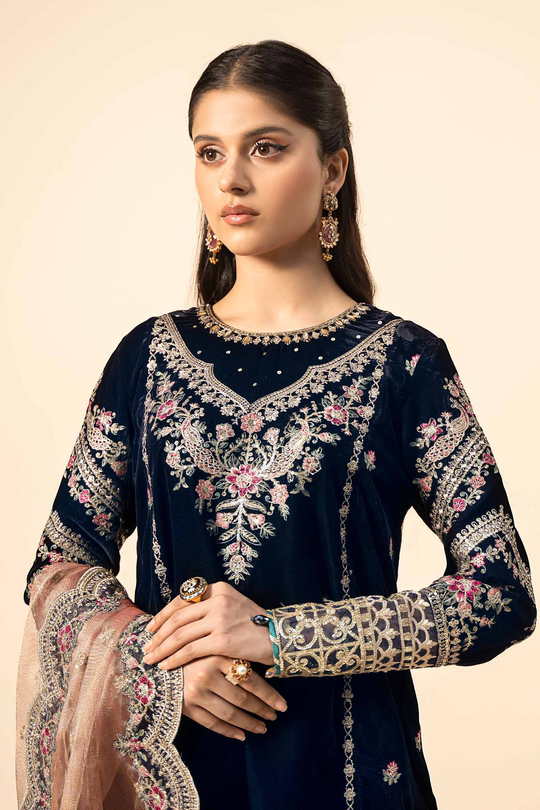 Maira B | Ready to Wear | SF-W24-80 -  Maria B Luxury Formals -  House of Maryam