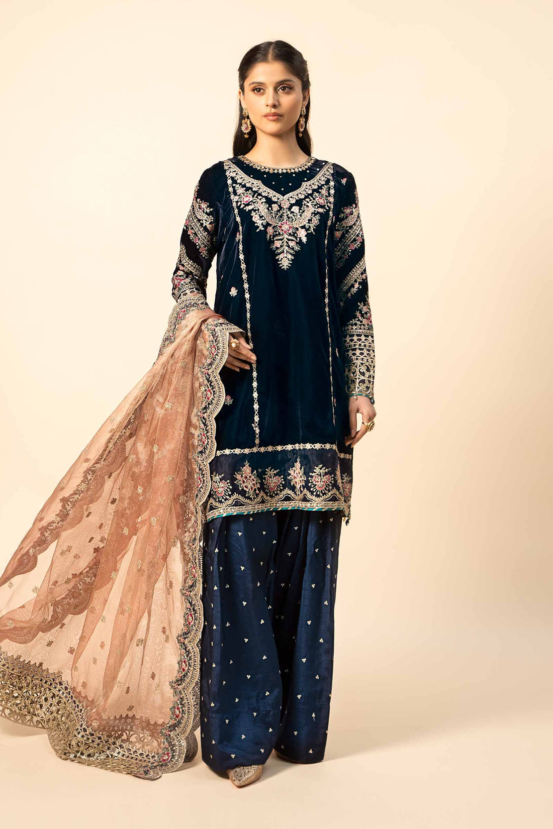 Maira B | Ready to Wear | SF-W24-80 -  Maria B Luxury Formals -  House of Maryam