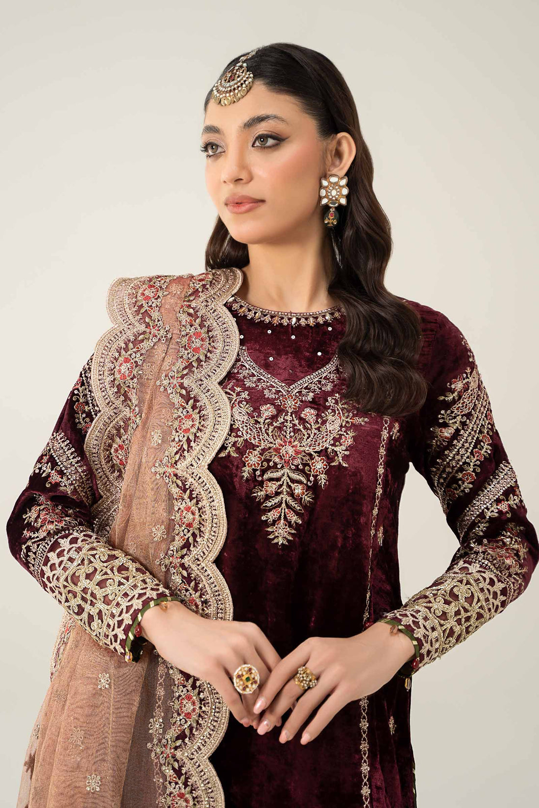 Maira B | Ready to Wear | SF-W24-80 -  Maria B Luxury Formals -  House of Maryam