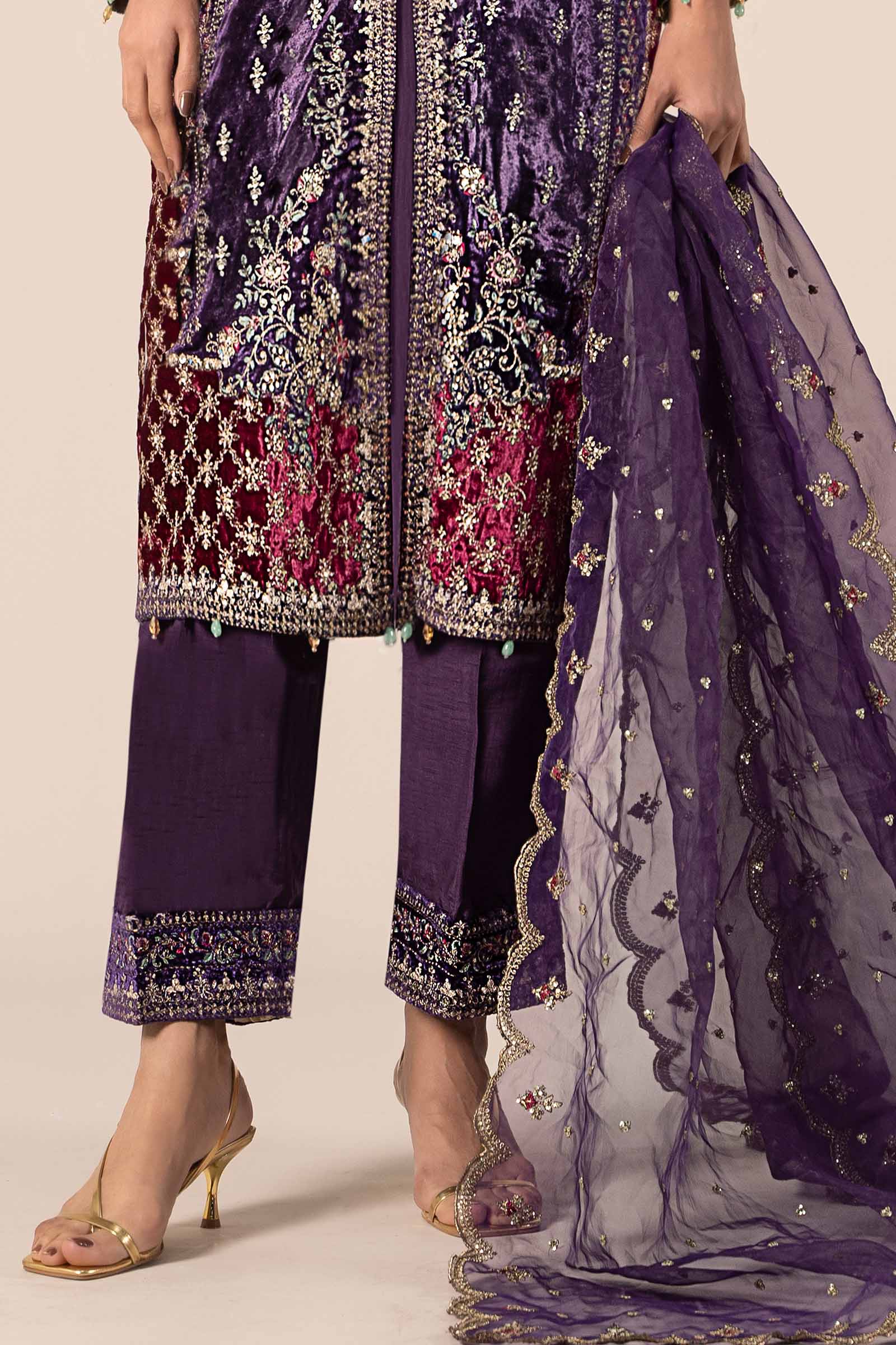 Maira B | Ready to Wear | SF-W24-81 -  Maria B Luxury Formals -  House of Maryam