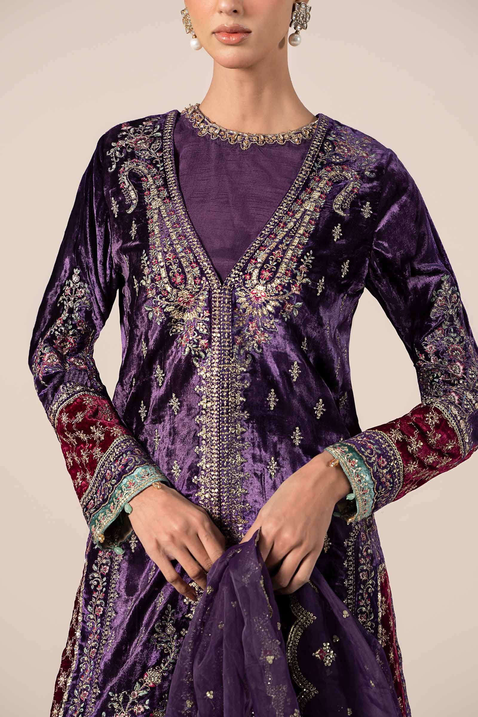 Maira B | Ready to Wear | SF-W24-81 -  Maria B Luxury Formals -  House of Maryam