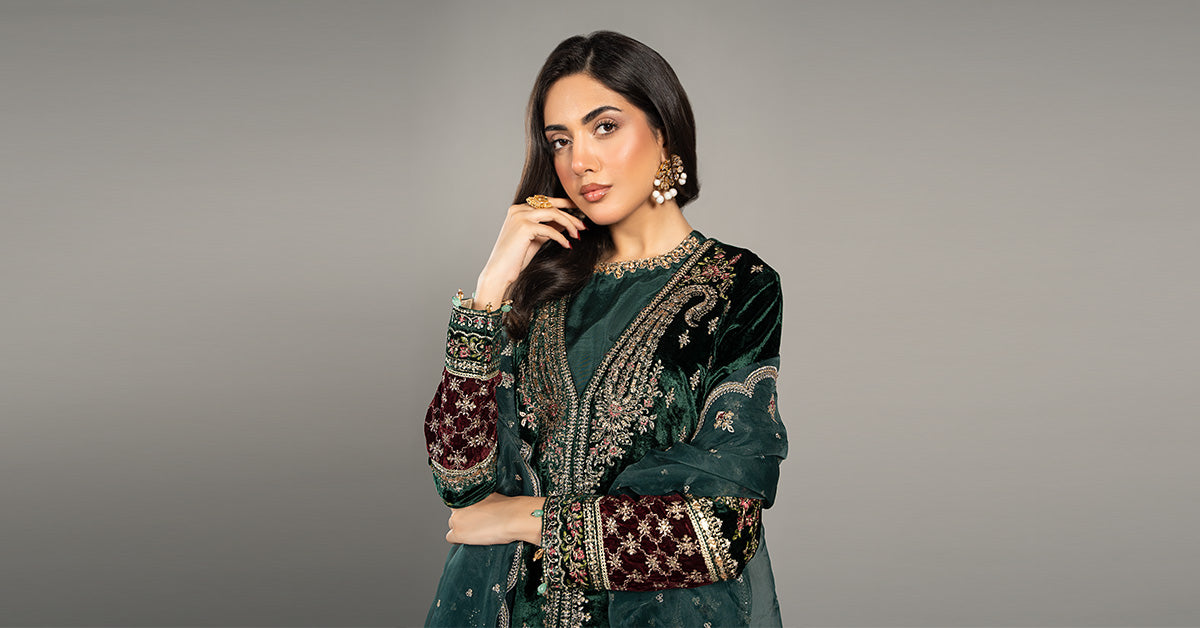 Maira B | Ready to Wear | SF-W24-81 -  Maria B Luxury Formals -  House of Maryam