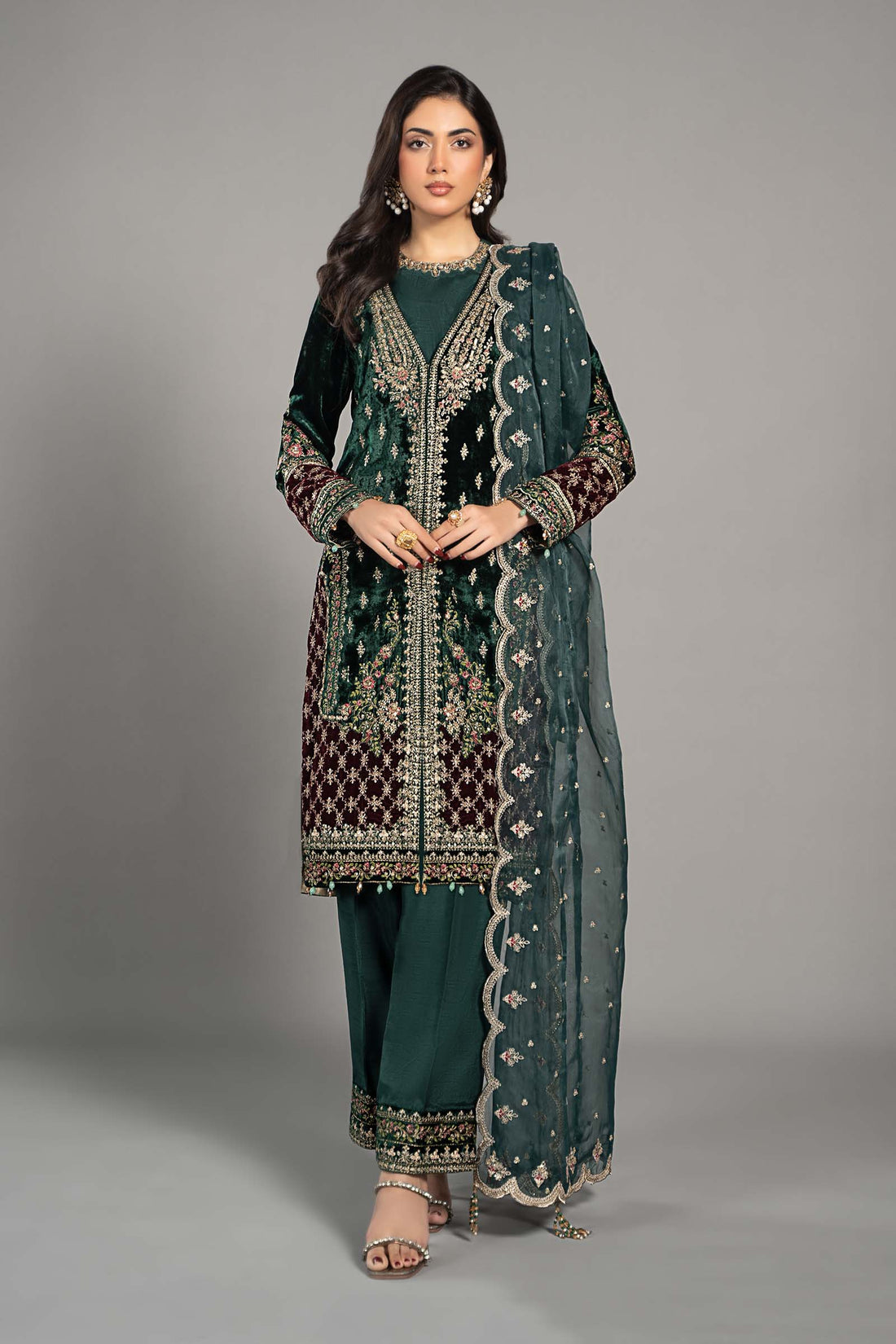 Maira B | Ready to Wear | SF-W24-81 -  Maria B Luxury Formals -  House of Maryam