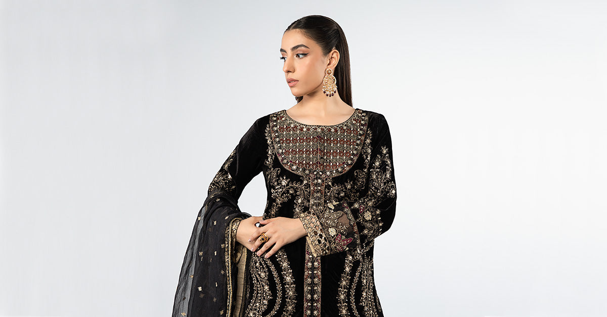 Maira B | Ready to Wear | SF-W24-87 -  Maria B Luxury Formals -  House of Maryam