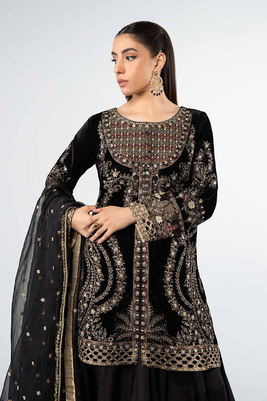Maira B | Ready to Wear | SF-W24-87 -  Maria B Luxury Formals -  House of Maryam