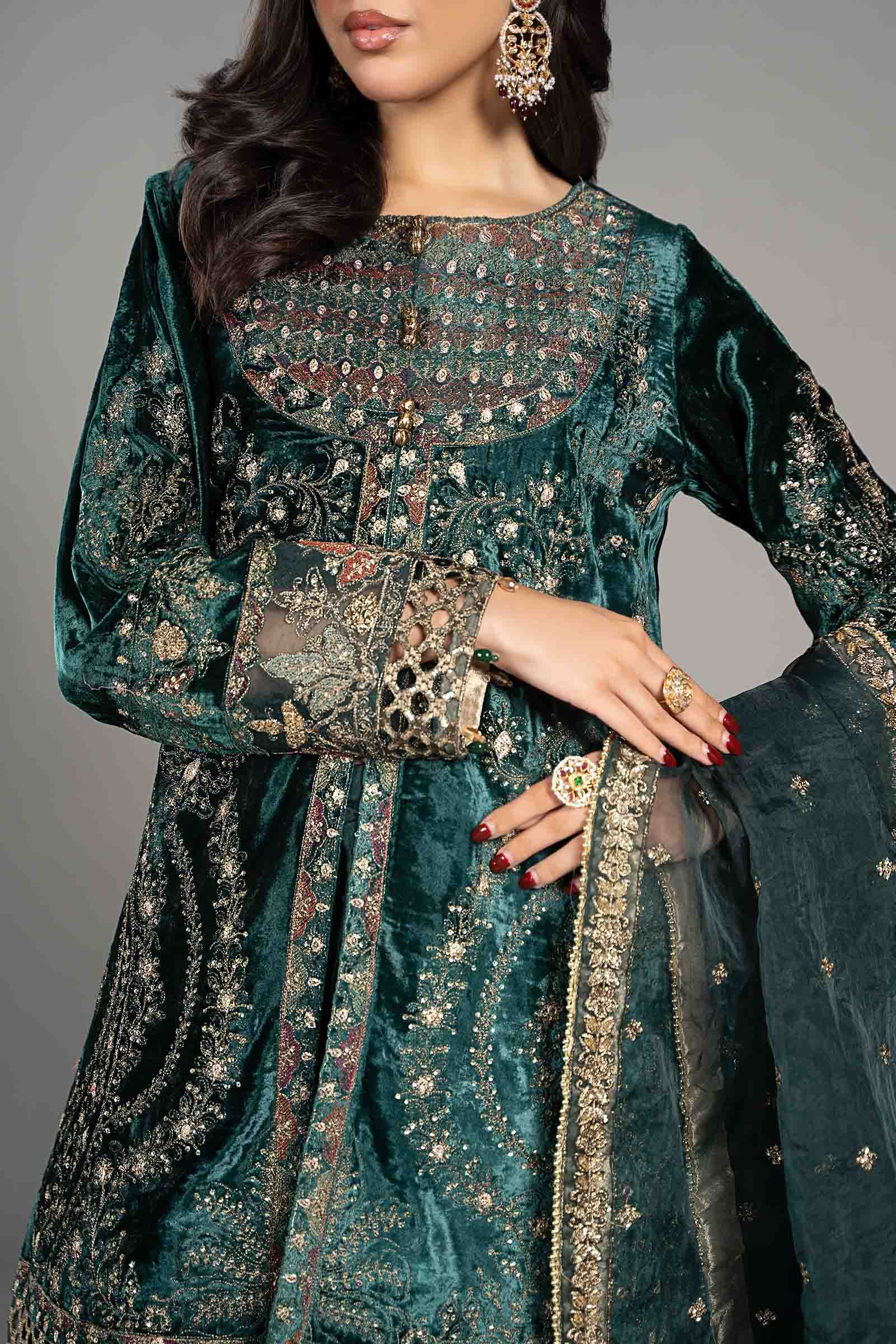 Maira B | Ready to Wear | SF-W24-87 -  Maria B Luxury Formals -  House of Maryam