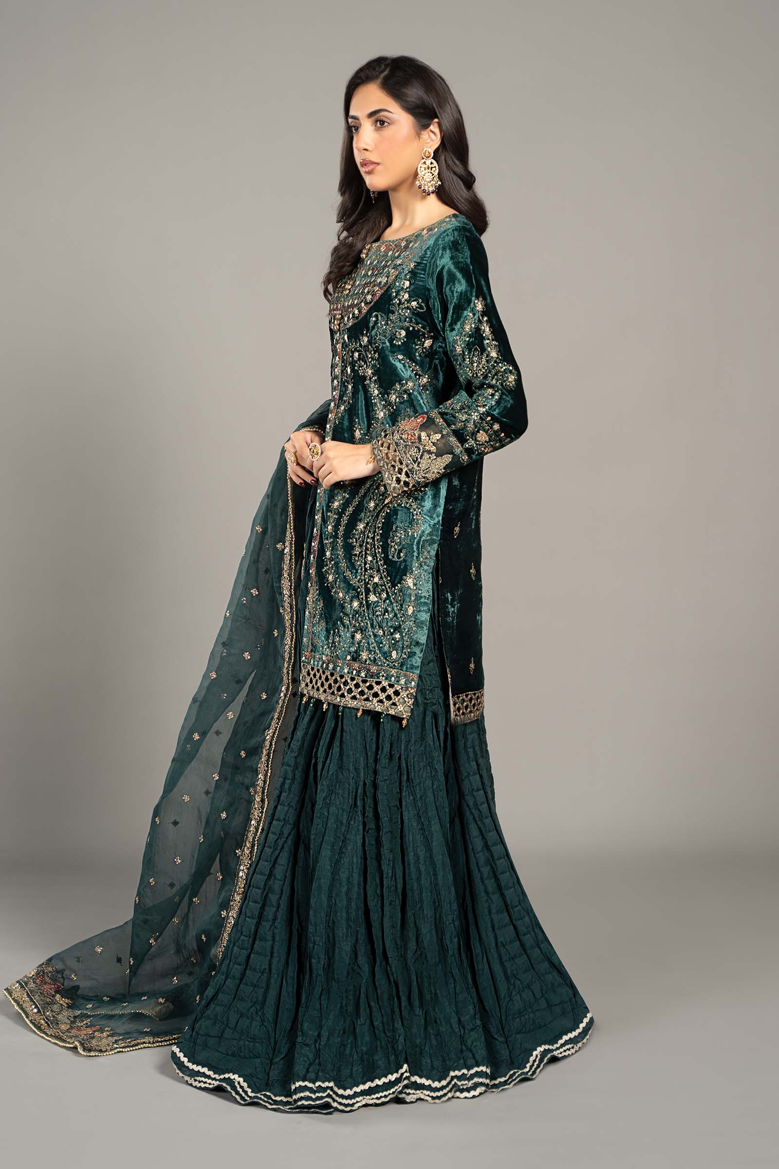 Maira B | Ready to Wear | SF-W24-87 -  Maria B Luxury Formals -  House of Maryam