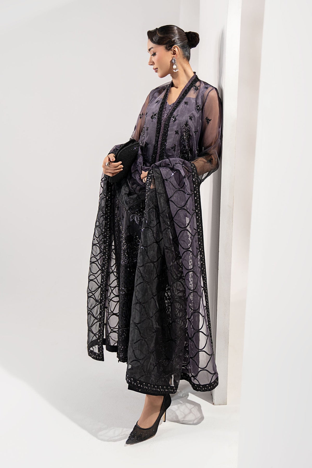Maria B | Pre Fall 25 | Organza Suit-W25-34, image 3