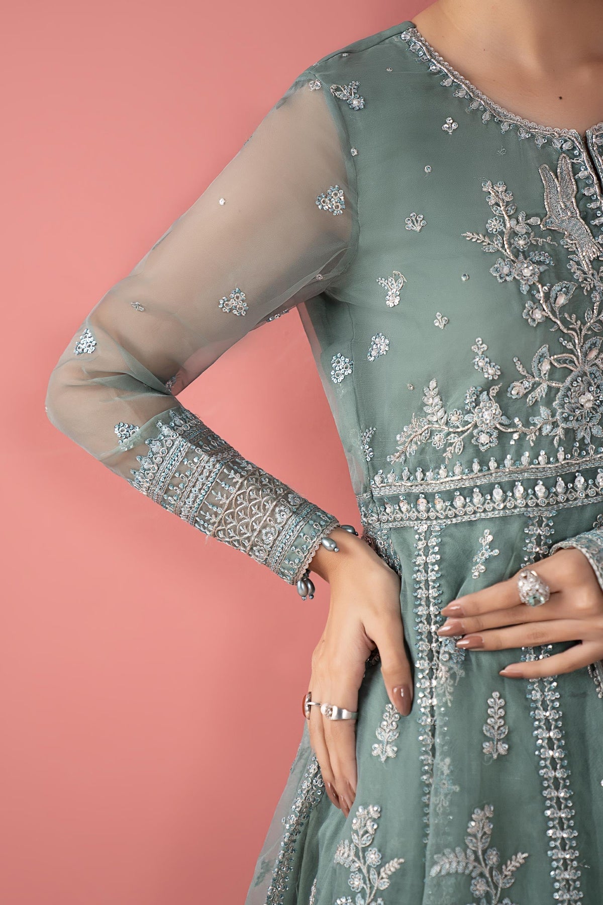 Maria B | Pre Fall 25 | SF-W25-38-Ice Blue, image 5