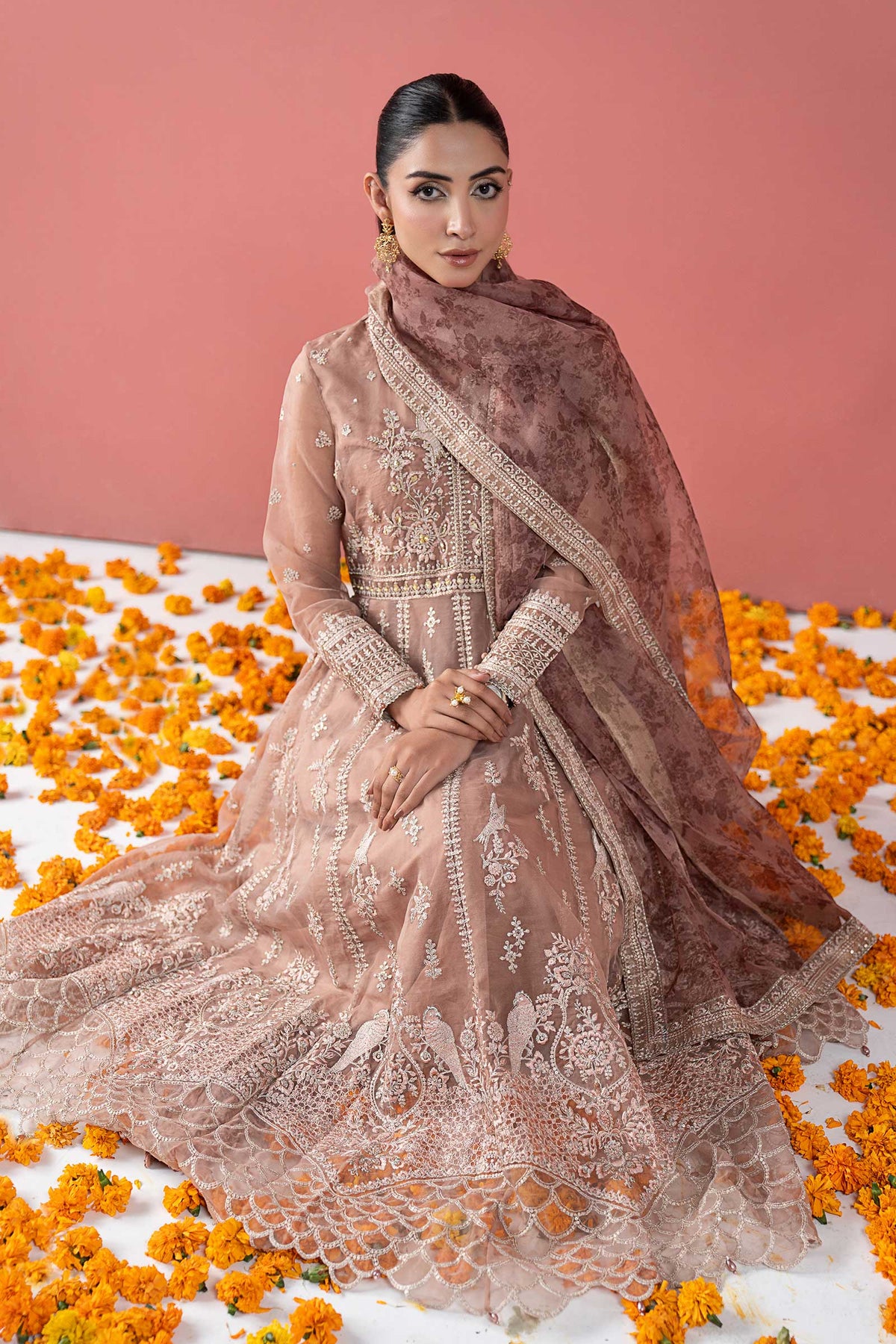Maria B | Pre Fall 25 | SF-W25-38-Tea Pink, image 4