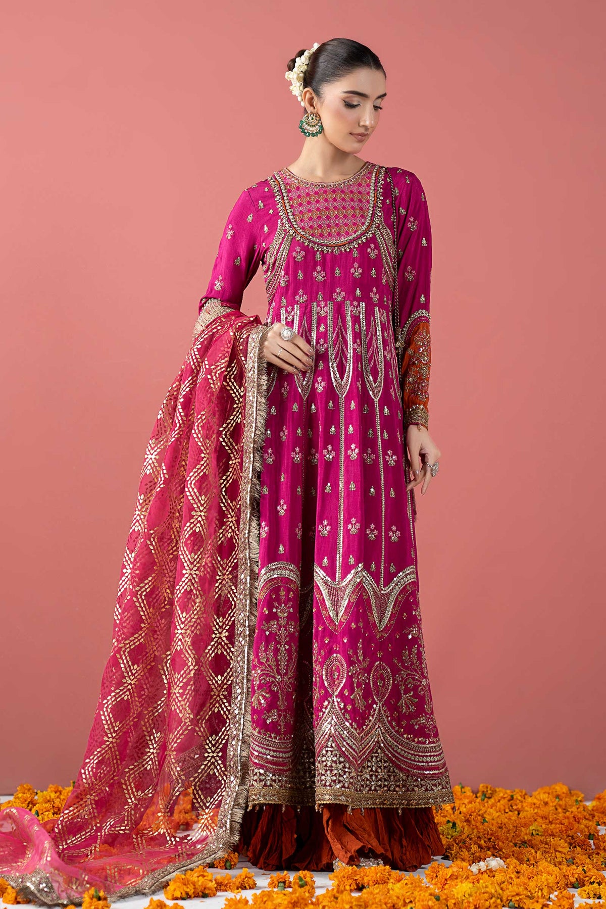 Maria B | Pre Fall 25 | SF-W25-40-Dark Pink, image 5