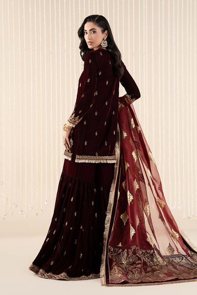Maria B | Pre Fall 25 | SF-W25-43-Maroon