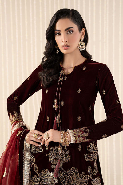 Maria B | Pre Fall 25 | SF-W25-43-Maroon