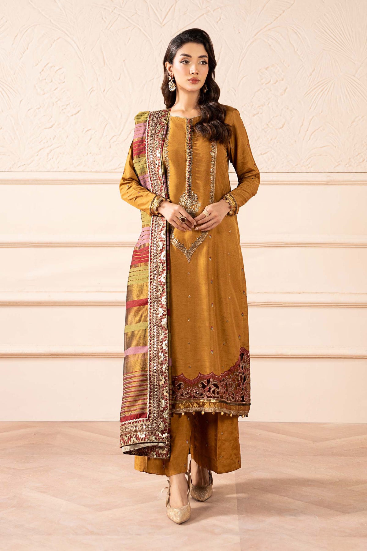 Maria B | Pre Fall 25 | SF-W25-60-Mustard
