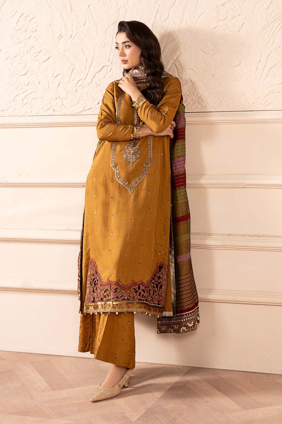 Maria B | Pre Fall 25 | SF-W25-60-Mustard, image 4