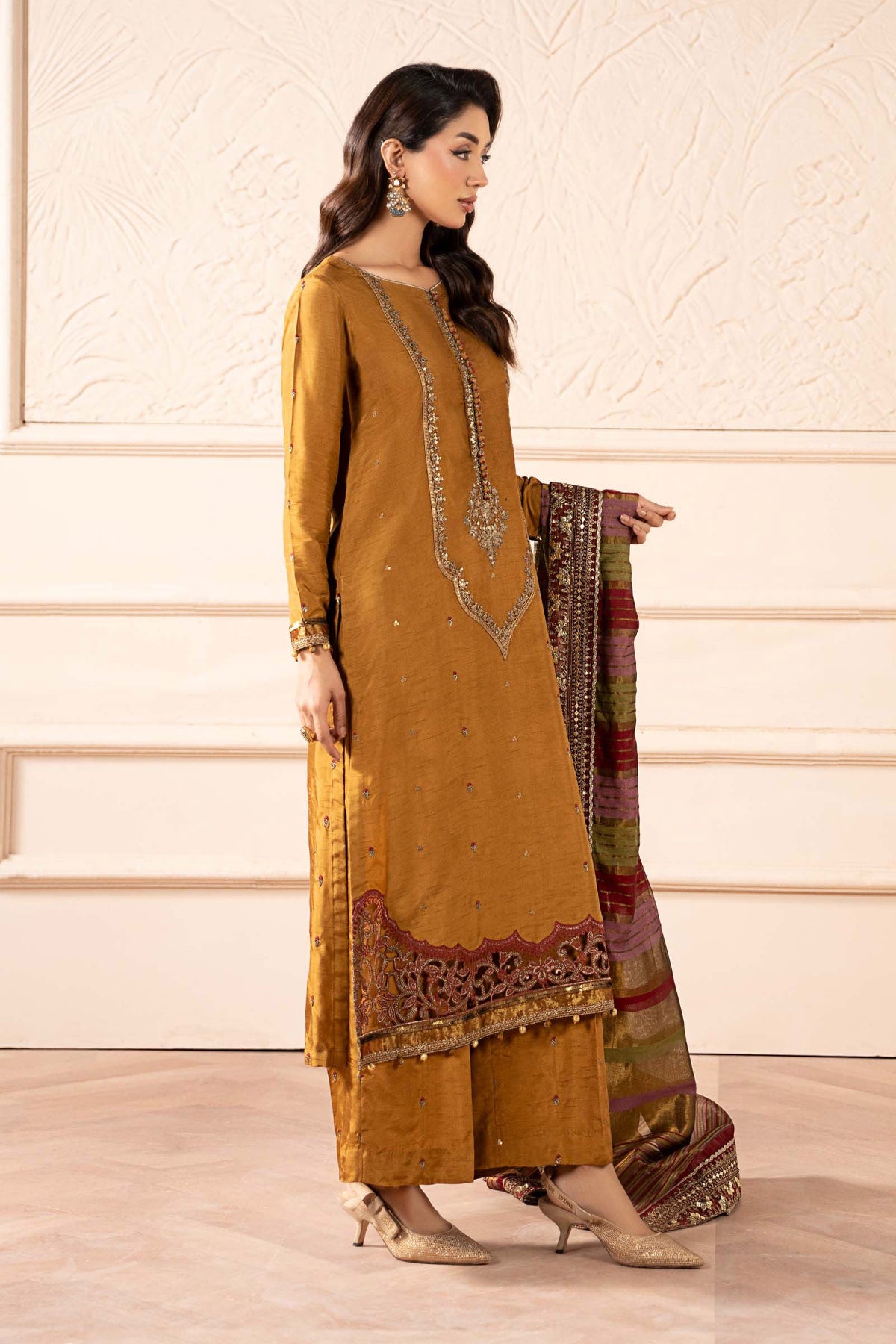 Maria B | Pre Fall 25 | SF-W25-60-Mustard, image 3