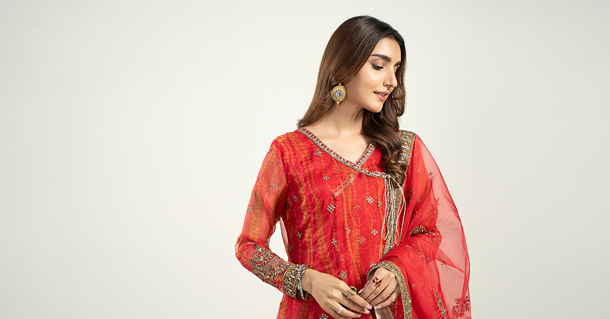 Maira B | Ready to Wear | SF-EF22-43R1 -  Maria B Luxury Formals -  House of Maryam