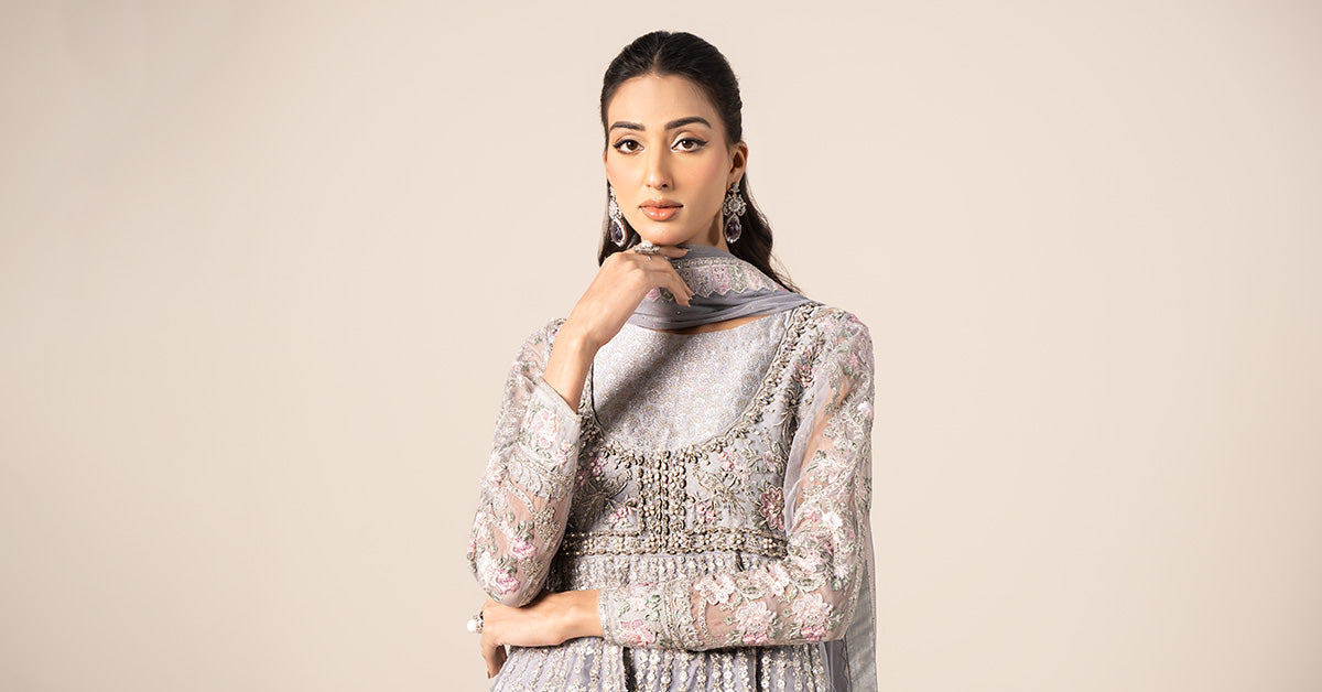 Maira B | Ready to Wear | SF-EF25-43 -  Maria B Luxury Formals -  House of Maryam