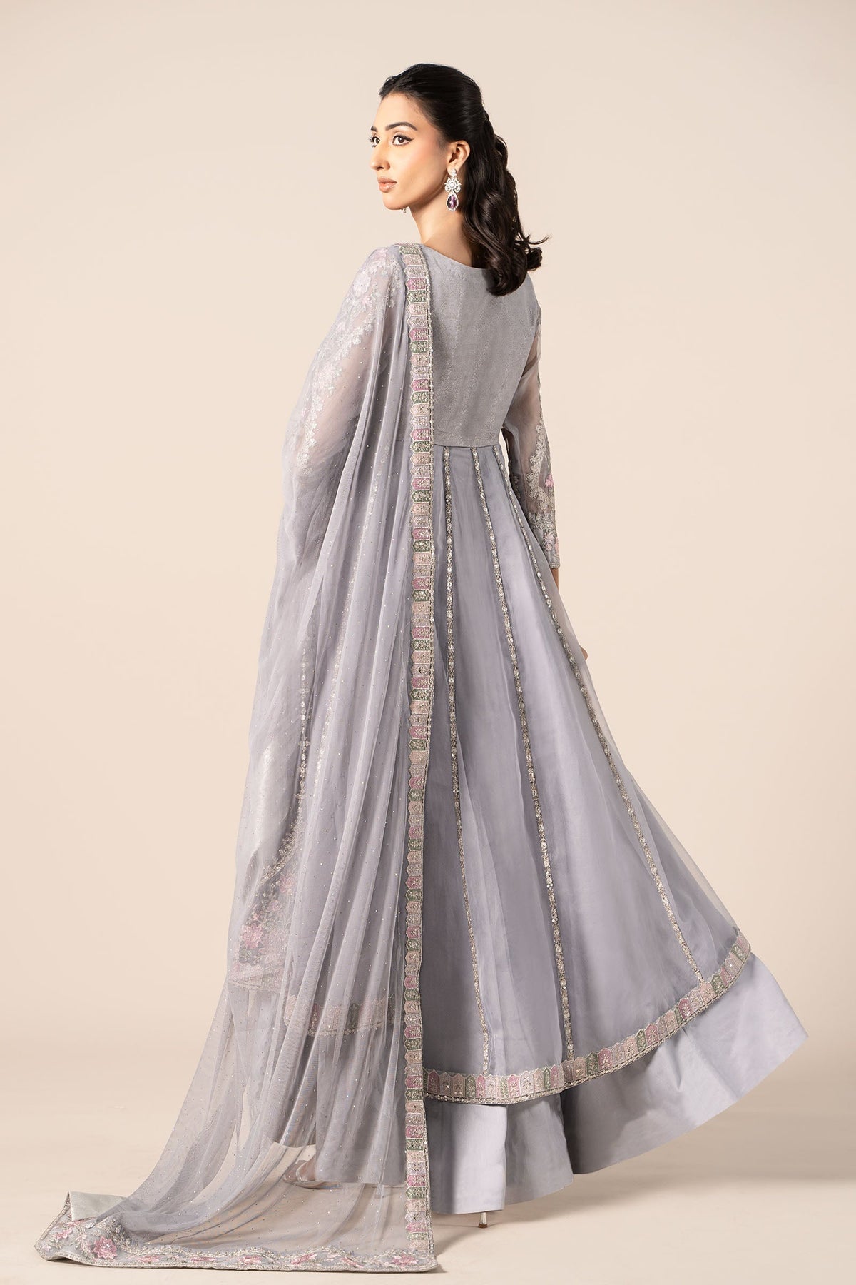 Maria B | Formal Wears | SF-EF25-43 -  Maria B Ladies Clothes - Original Designer Dress - House of Maryam