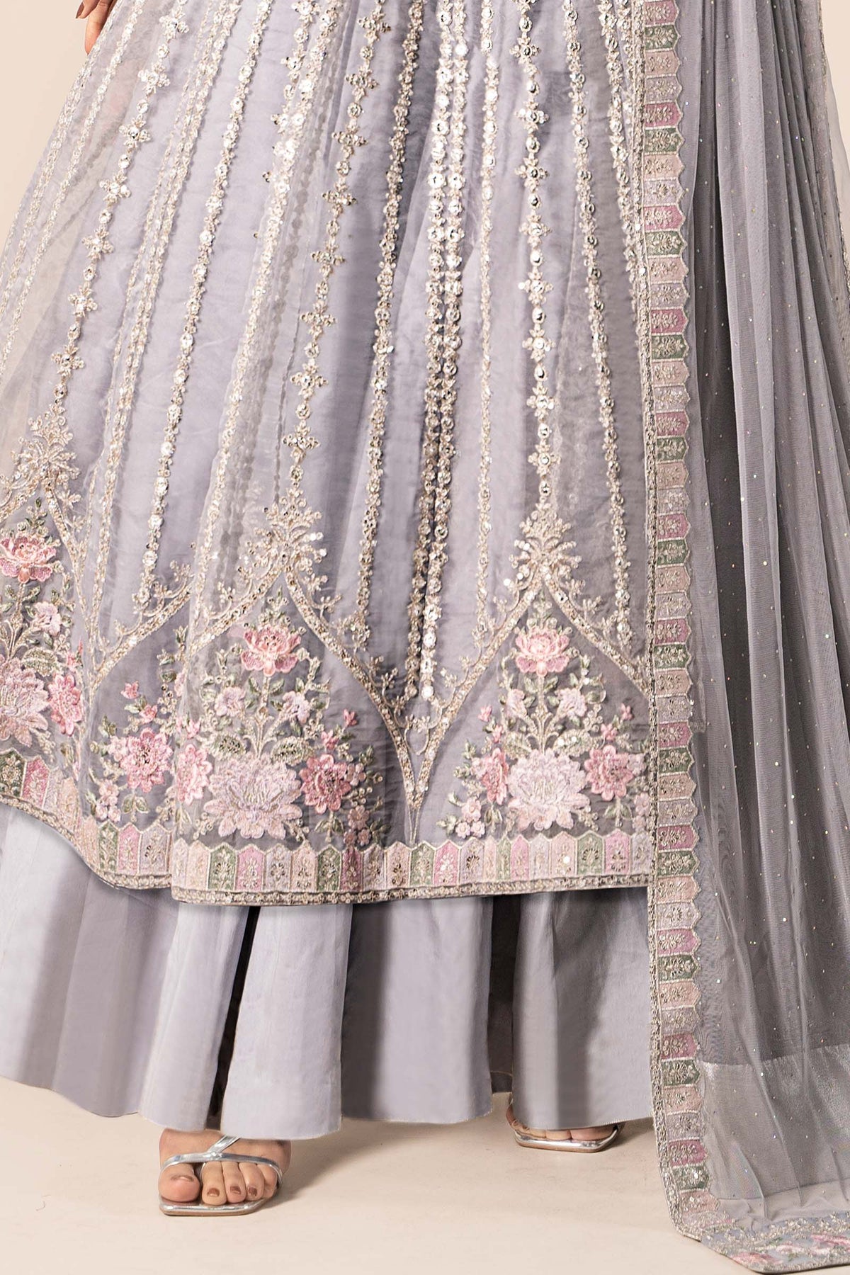 Maria B | Formal Wears | SF-EF25-43 -  Maria B Ladies Clothes - Original Designer Dress - House of Maryam
