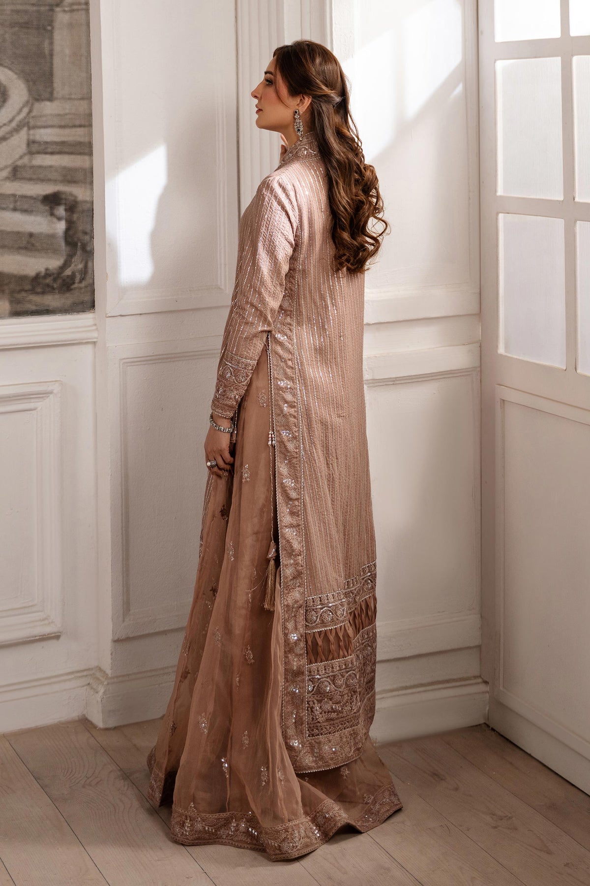 Maria B | Formal Wears | SF-EA25-16 -  Maria B Ladies Clothes - Original Designer Dress - House of Maryam
