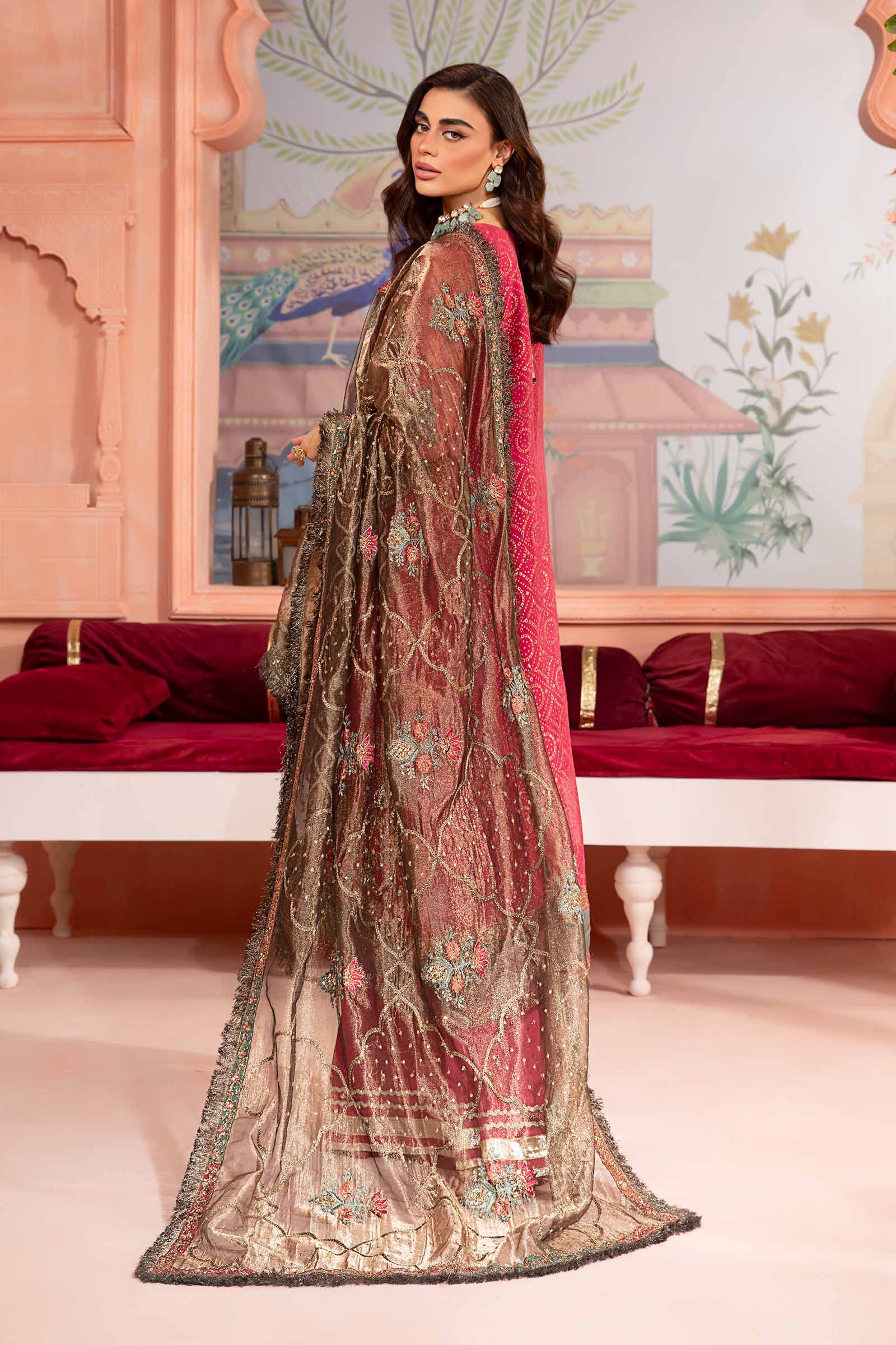 Maira B | Ready to Wear | SF-PF24-06 -  Maria B Luxury Formals -  House of Maryam