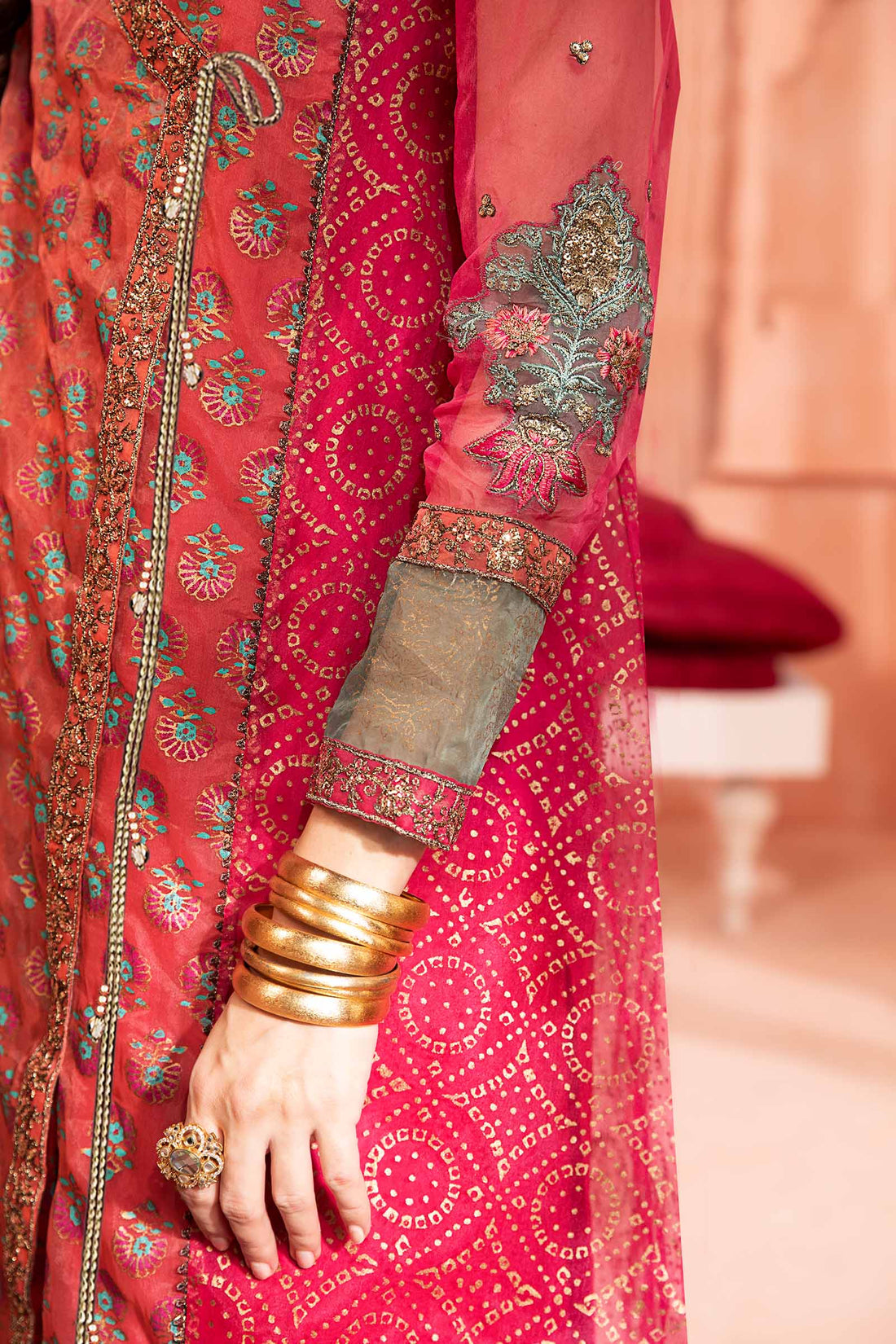 Maira B | Ready to Wear | SF-PF24-06 -  Maria B Luxury Formals -  House of Maryam