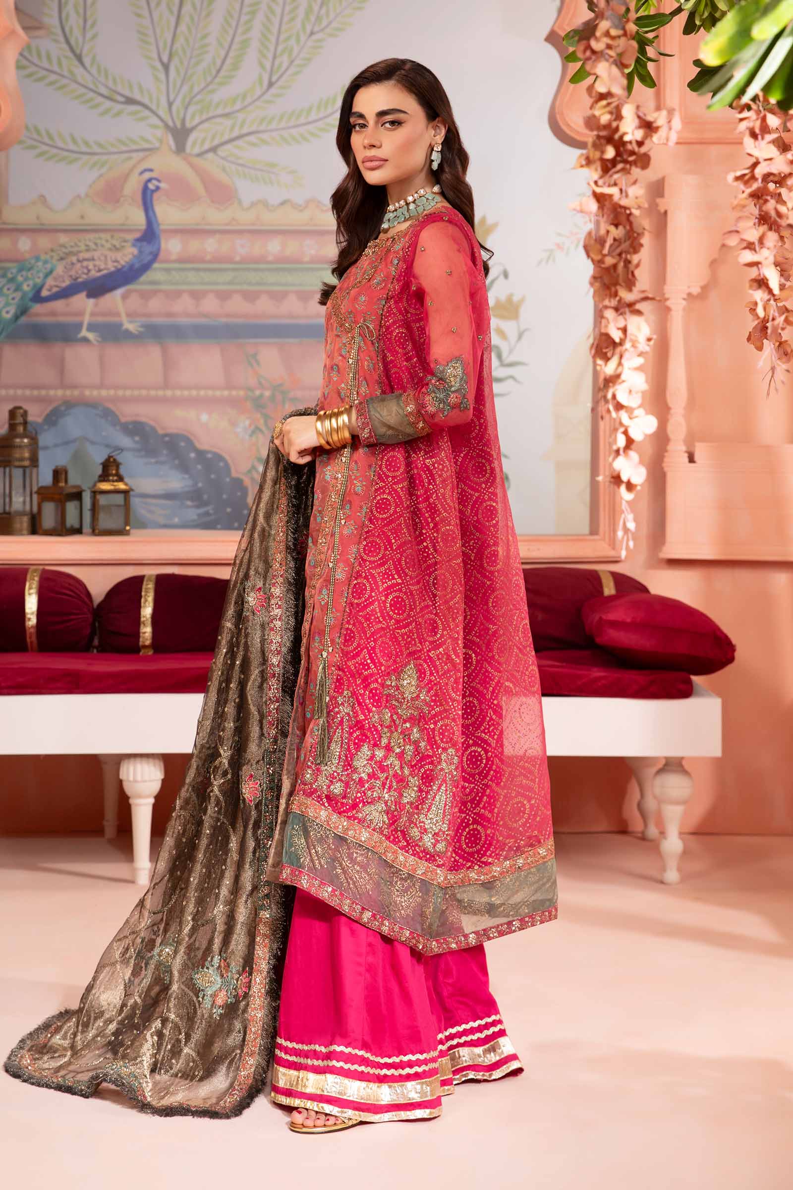 Maira B | Ready to Wear | SF-PF24-06 -  Maria B Luxury Formals -  House of Maryam