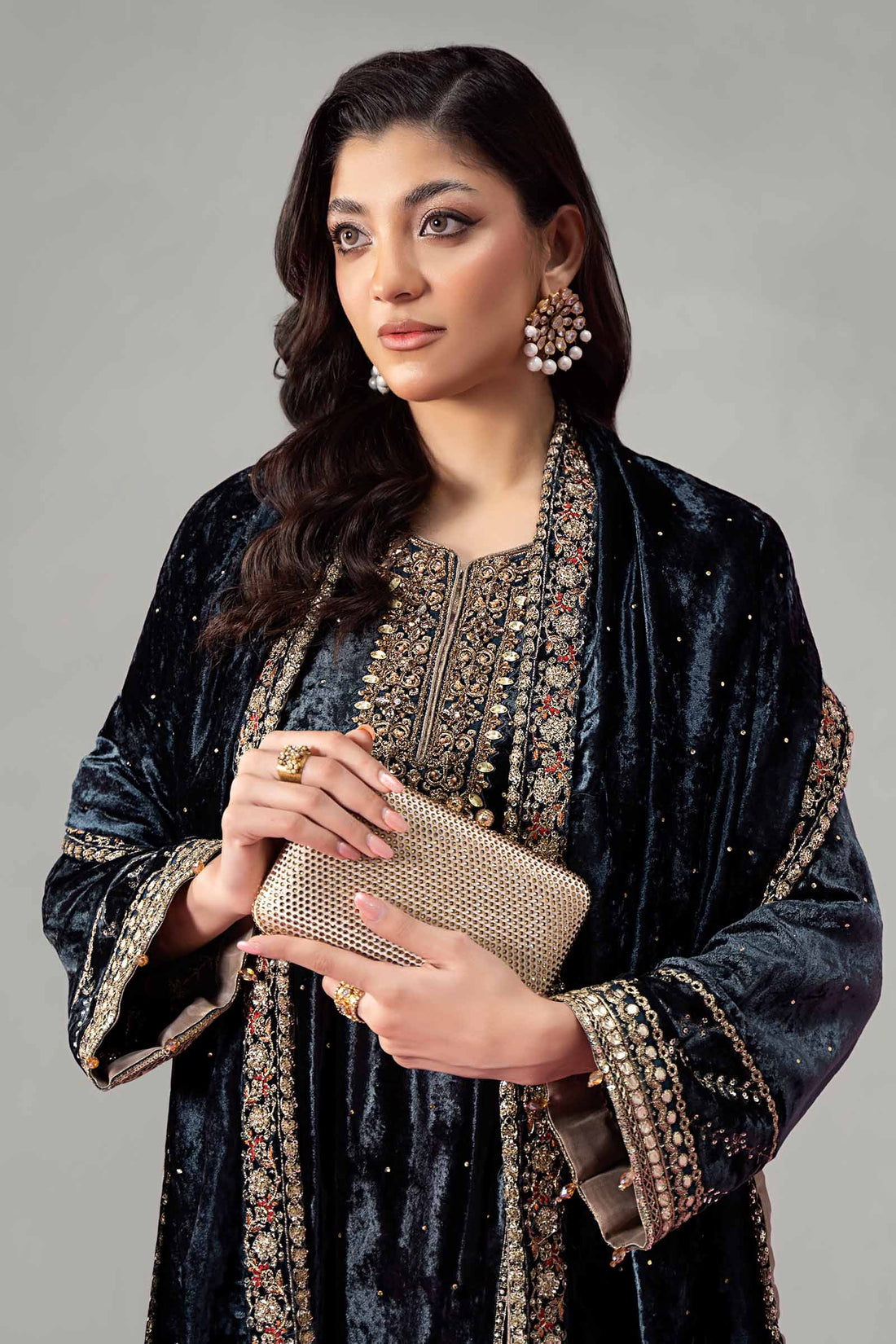 Maira B | Ready to Wear | SF-W24-14 -  Maria B Luxury Formals -  House of Maryam