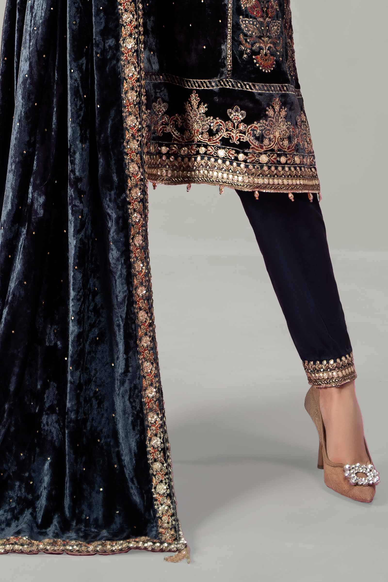 Maira B | Ready to Wear | SF-W24-14 -  Maria B Luxury Formals -  House of Maryam