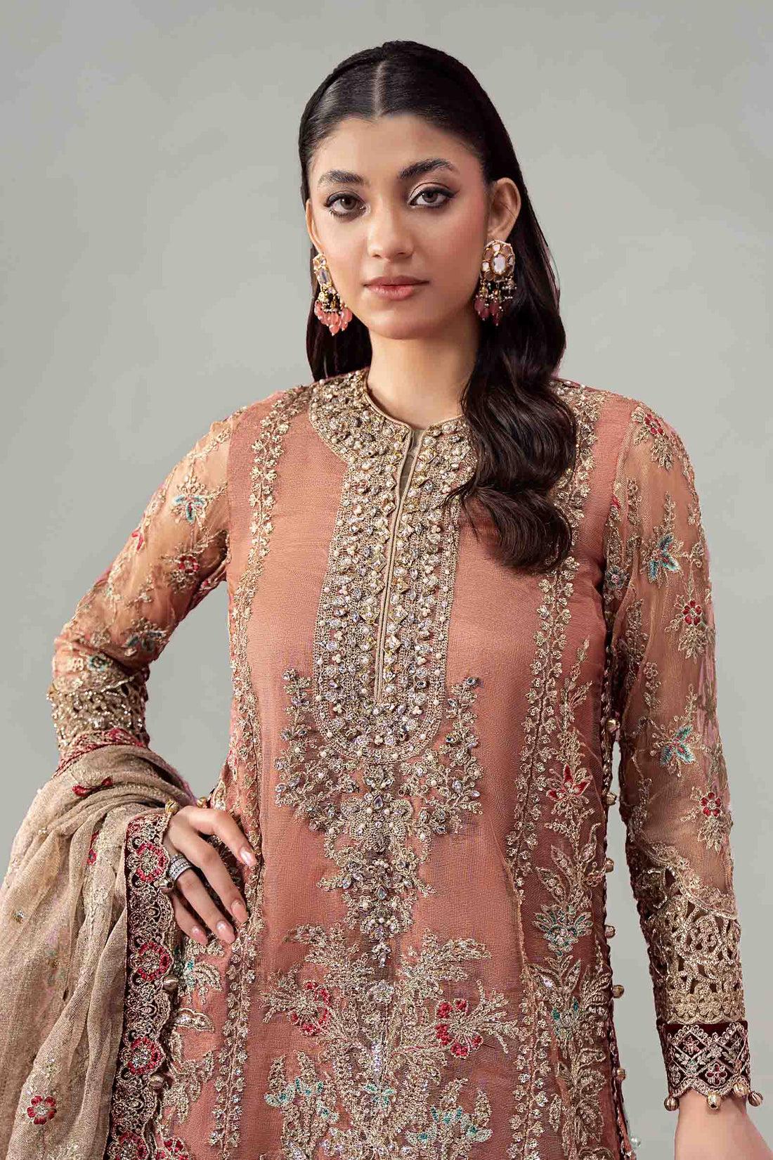 Maira B | Ready to Wear | SF-W24-62 -  Maria B Luxury Formals -  House of Maryam