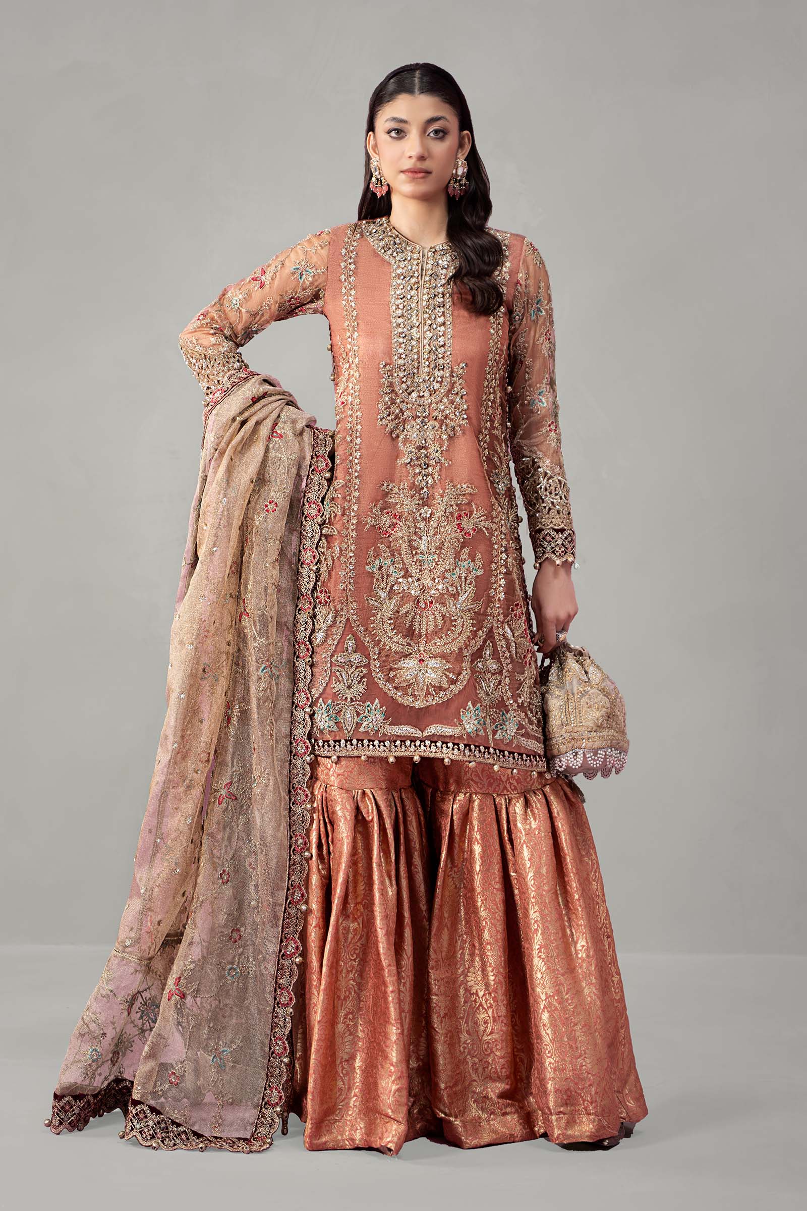 Maira B | Ready to Wear | SF-W24-62 -  Maria B Luxury Formals -  House of Maryam