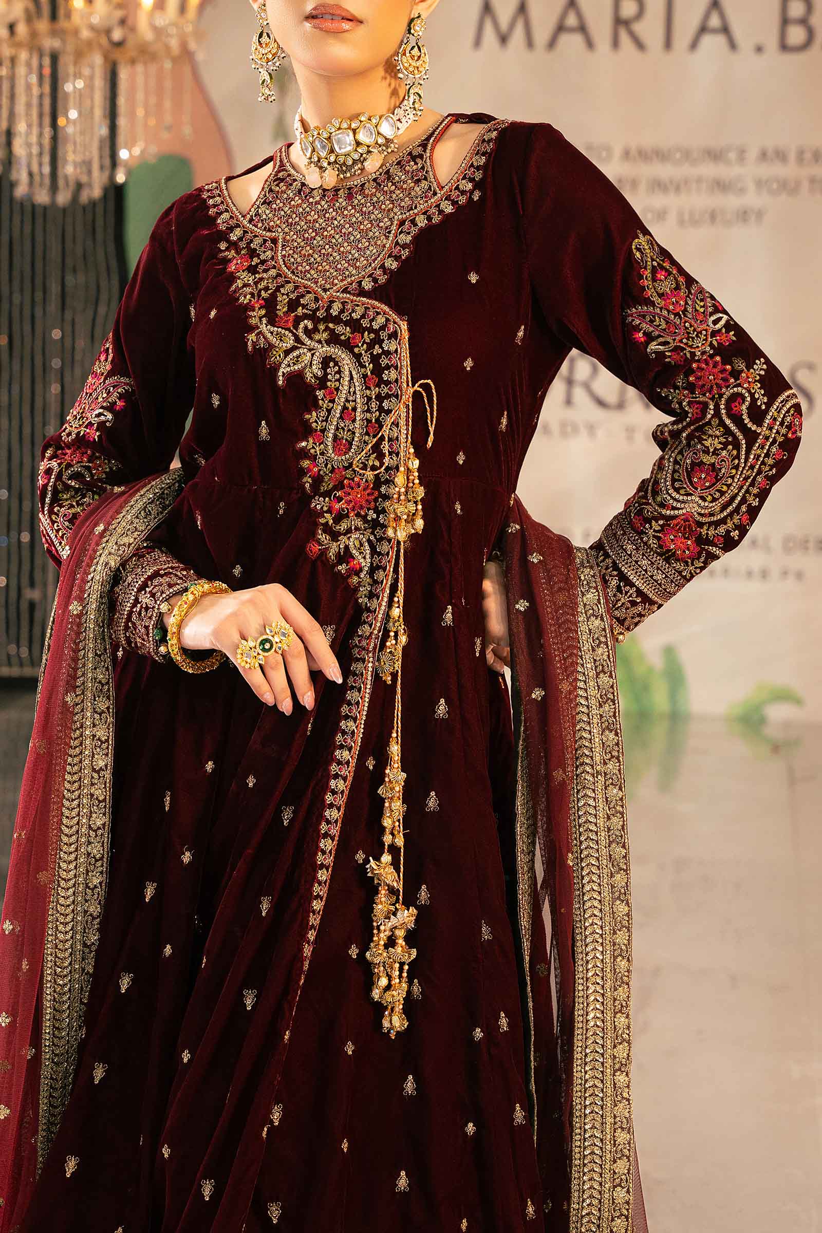 Maira B | Ready to Wear | SF-W24-02 -  Maria B Luxury Formals -  House of Maryam