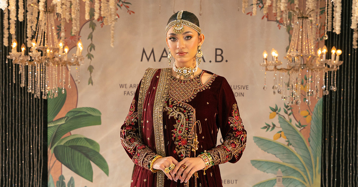 Maira B | Ready to Wear | SF-W24-02 -  Maria B Luxury Formals -  House of Maryam