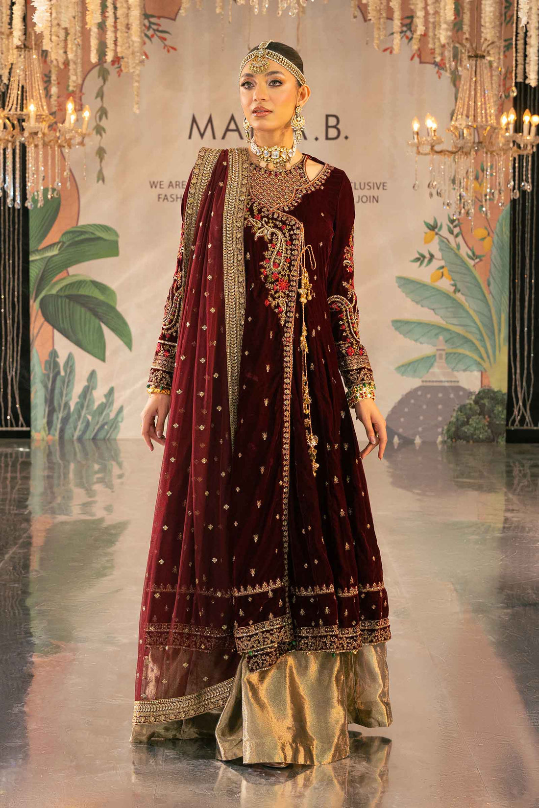 Maira B | Ready to Wear | SF-W24-02 -  Maria B Luxury Formals -  House of Maryam