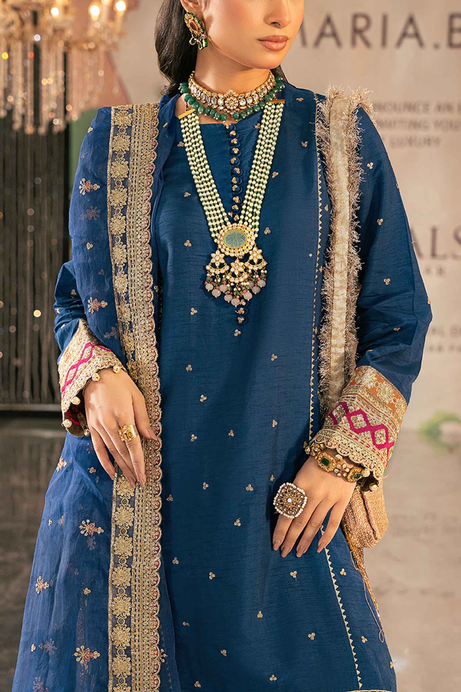 Maira B | Ready to Wear | SF-W24-04 -  Maria B Luxury Formals -  House of Maryam