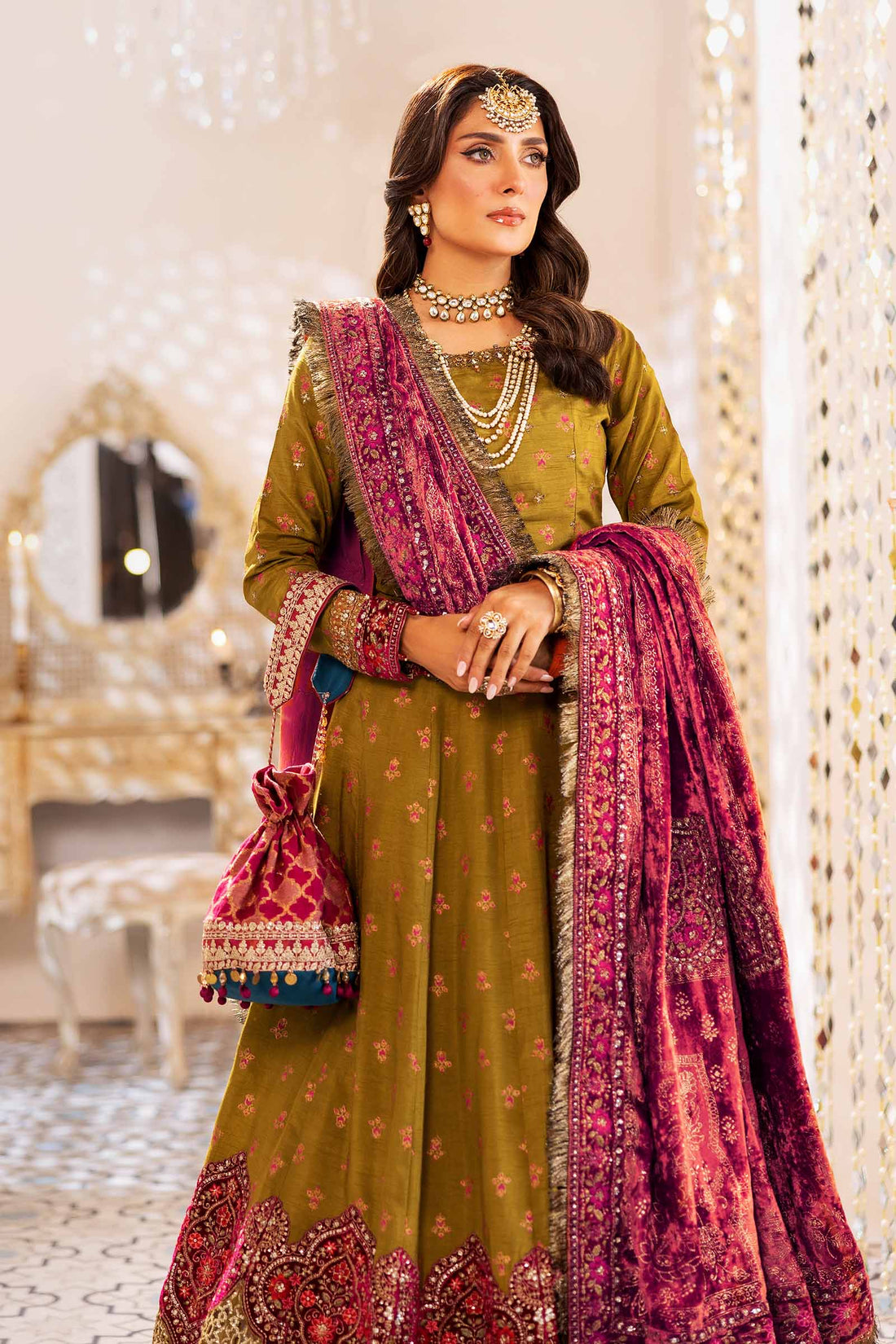 Maira B | Ready to Wear | SF-W24-26 -  Maria B Luxury Formals -  House of Maryam