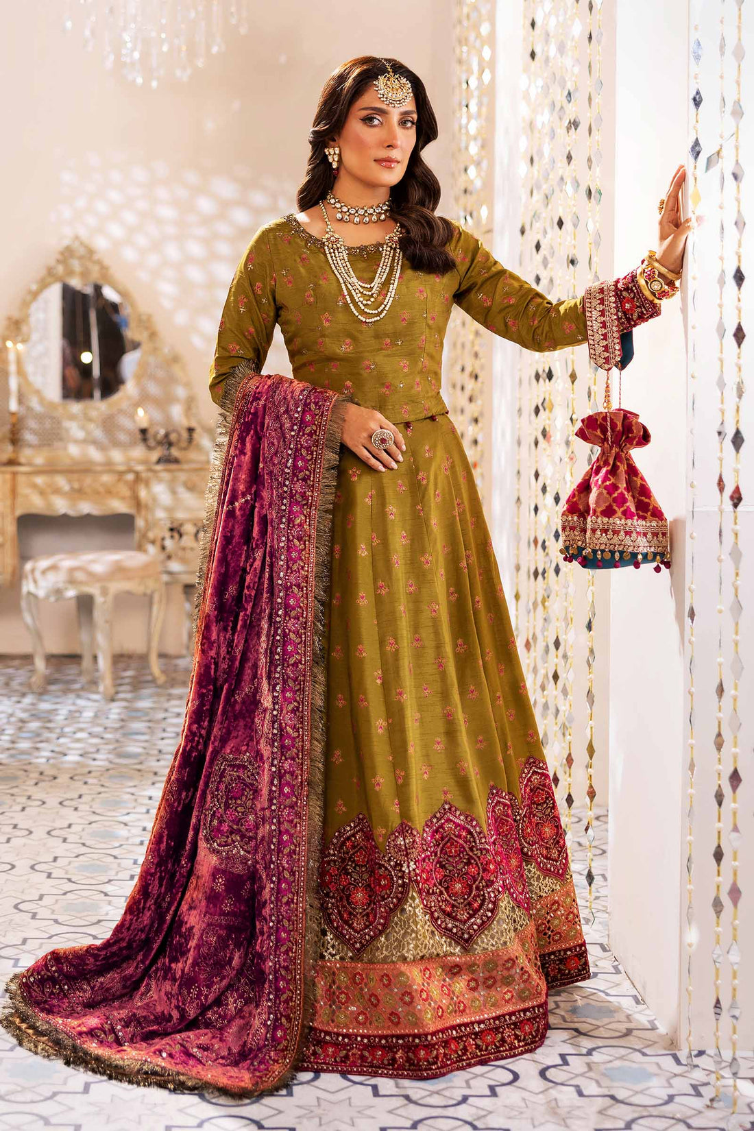 Maira B | Ready to Wear | SF-W24-26 -  Maria B Luxury Formals -  House of Maryam
