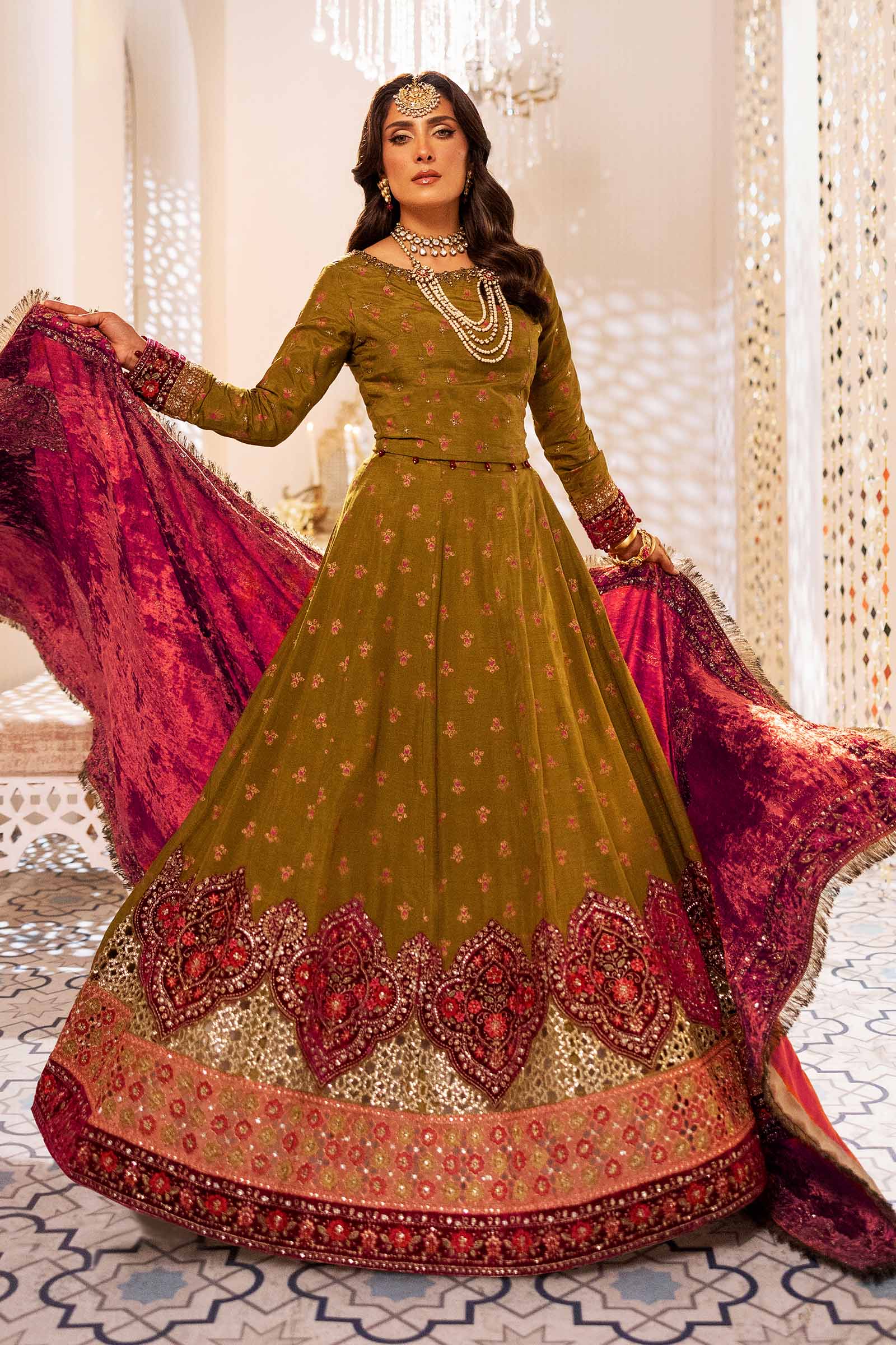 Maira B | Ready to Wear | SF-W24-26 -  Maria B Luxury Formals -  House of Maryam