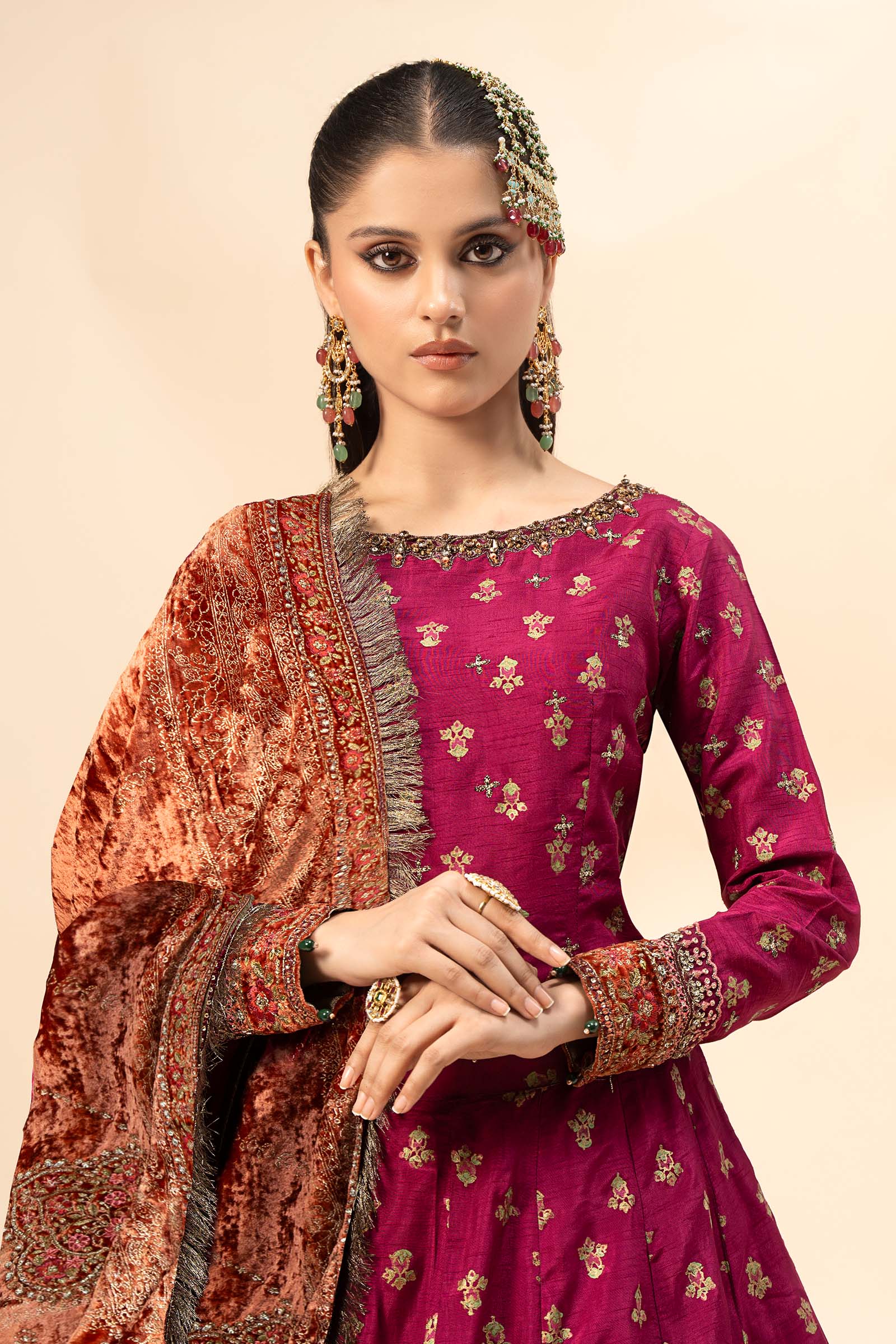 Maira B | Ready to Wear | SF-W24-26 -  Maria B Luxury Formals -  House of Maryam