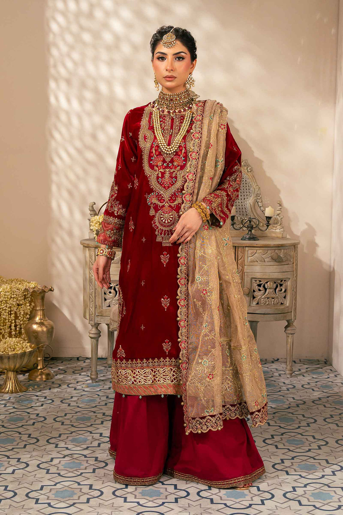 Maira B | Ready to Wear | SF-W24-29 -  Maria B Luxury Formals -  House of Maryam