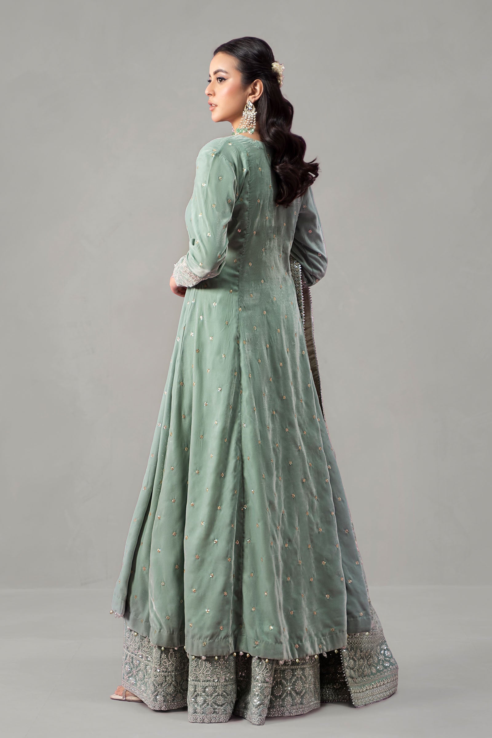 Maira B | Ready to Wear | SF-W24-12 -  Maria B Luxury Formals -  House of Maryam