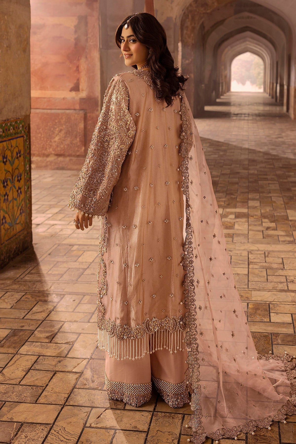 Motifz | Bridal Couture | 0012-MAYASA EMBROIDERED MESSORI STITCHED -  Motifz Ladies Clothes - Original Designer Dress - House of Maryam