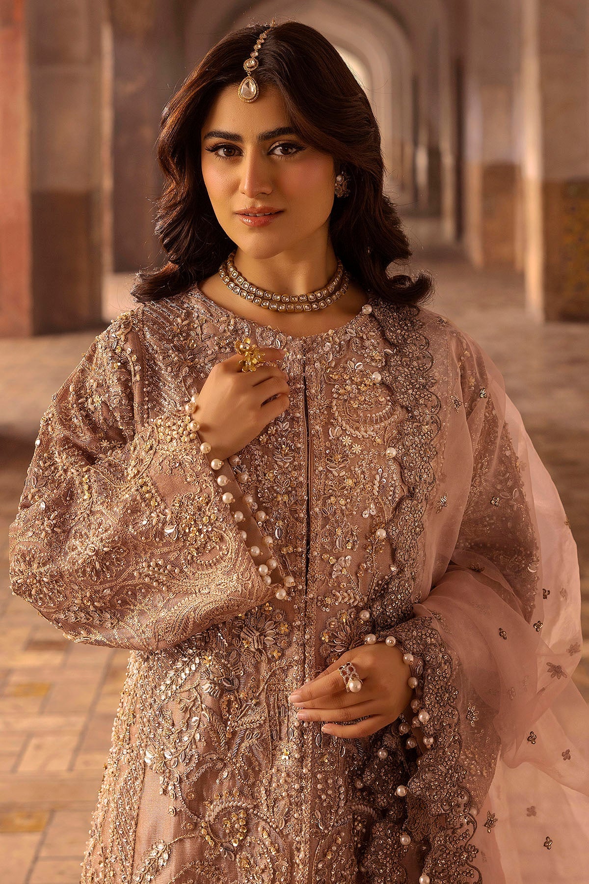 Motifz | Bridal Couture | 0012-MAYASA EMBROIDERED MESSORI STITCHED -  Motifz Ladies Clothes - Original Designer Dress - House of Maryam